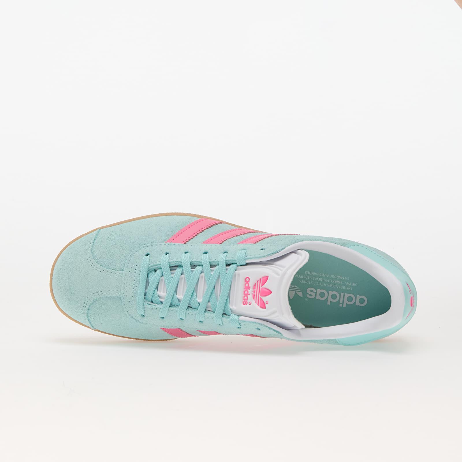 adidas gazelle silver green womens adidas Gazelle Shoes - Men's - Semi Pink Spark / Lucid Blue / Gum main image 0