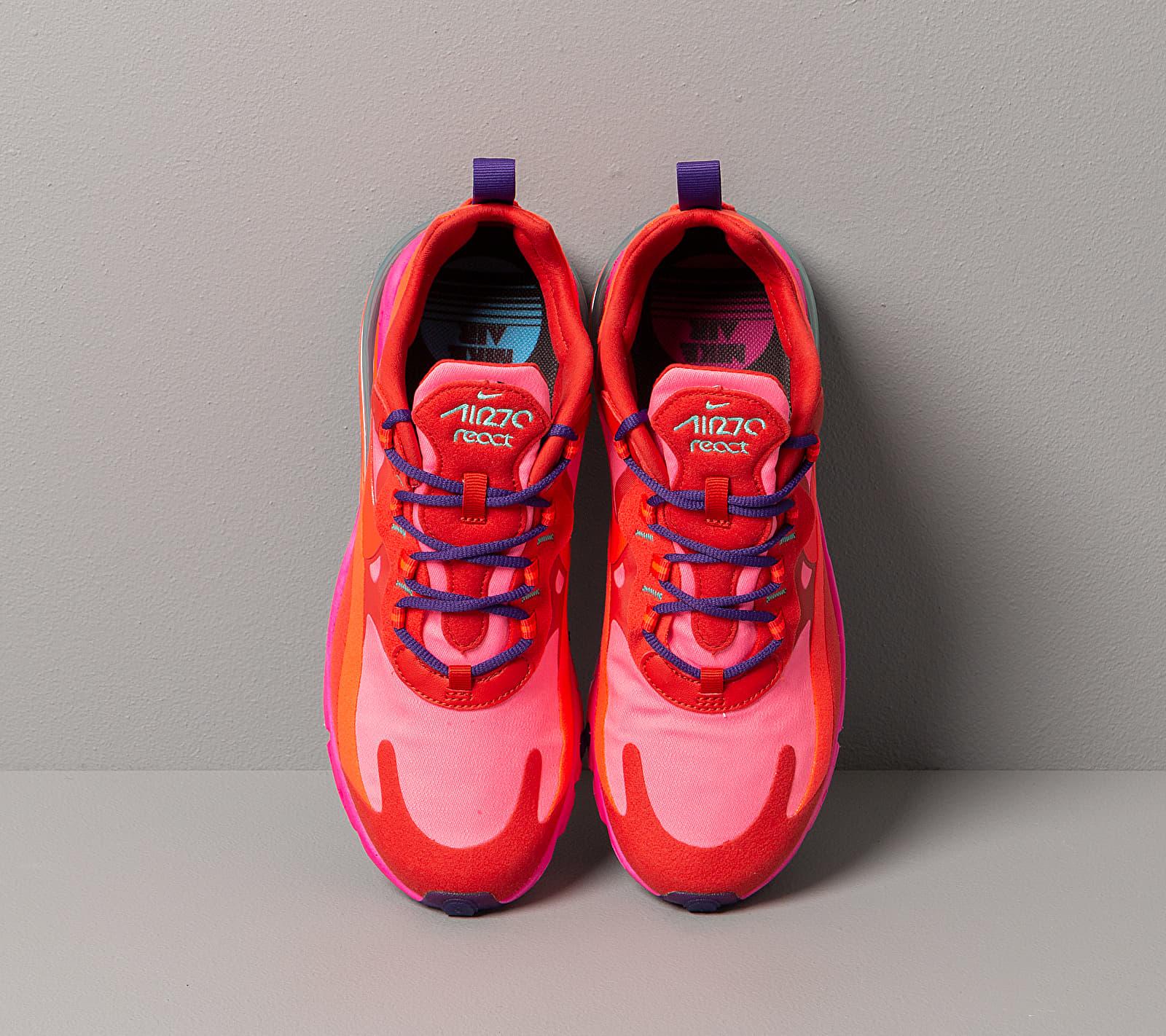 Nike W Air Max 270 React Mystic Red/ Bright Crimson-pink Blast | Lyst