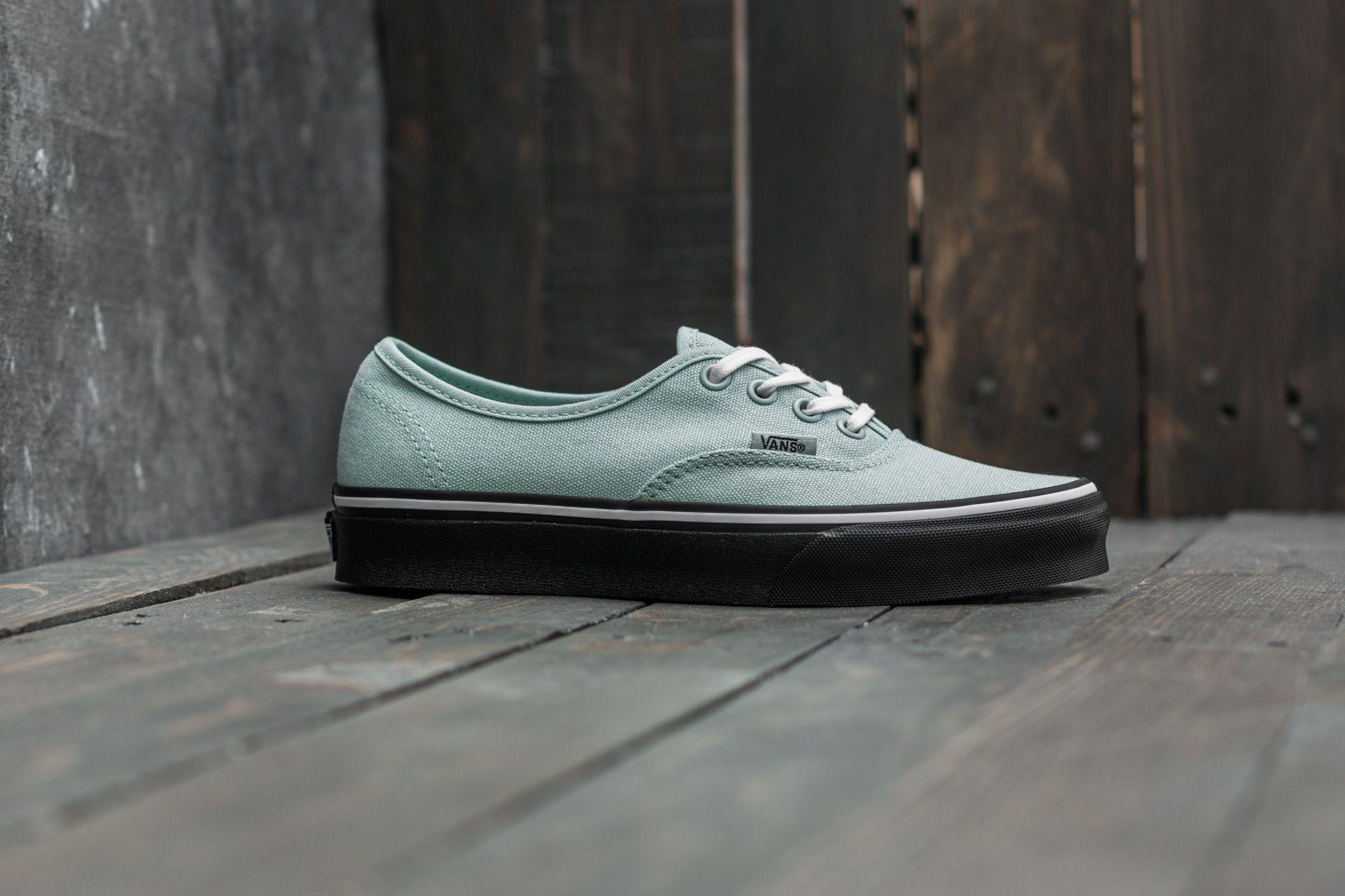 vans authentic grey and black