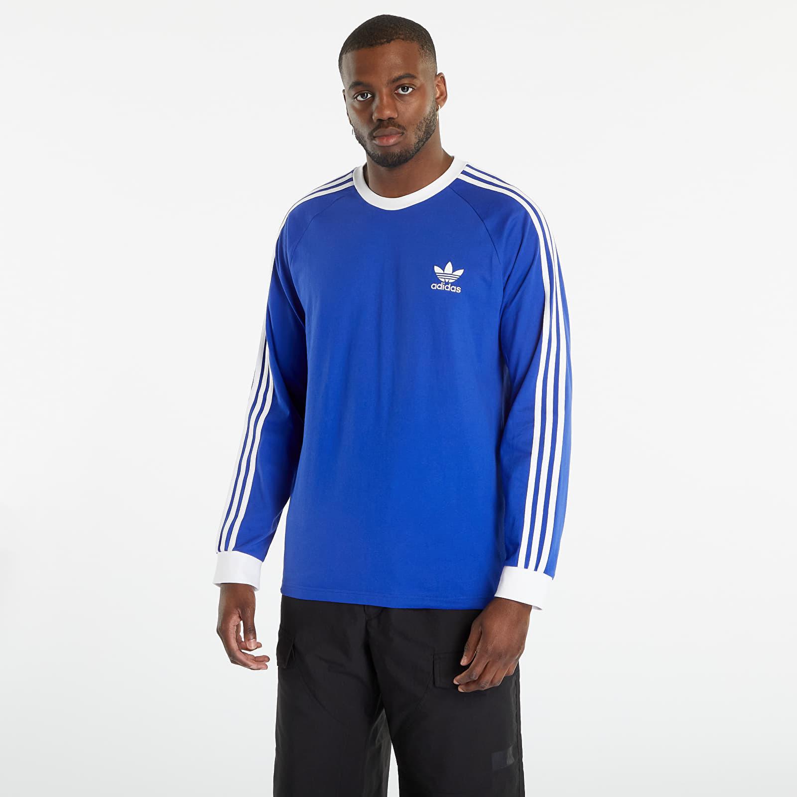 | Lyst T-shirt adidas Lucid Adicolor Classics Men Blue Semi Long for Sleeve Adidas Originals 3-stripes