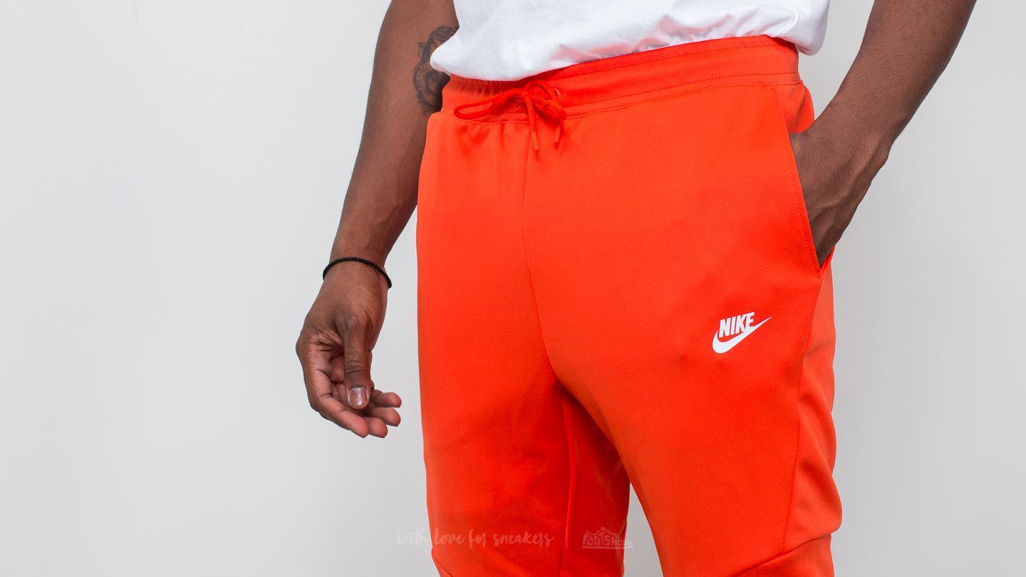 Nike Sportswear Tech Icon Jogger Team Orange/ White for Men | Lyst