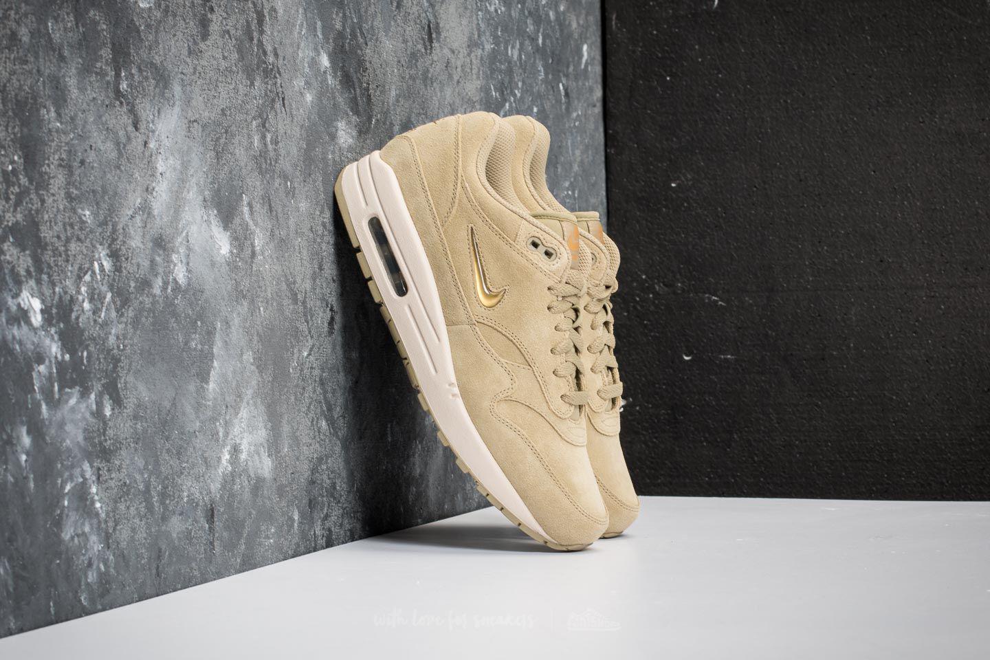 nike air max 1 premium sc neutral olive & metallic gold