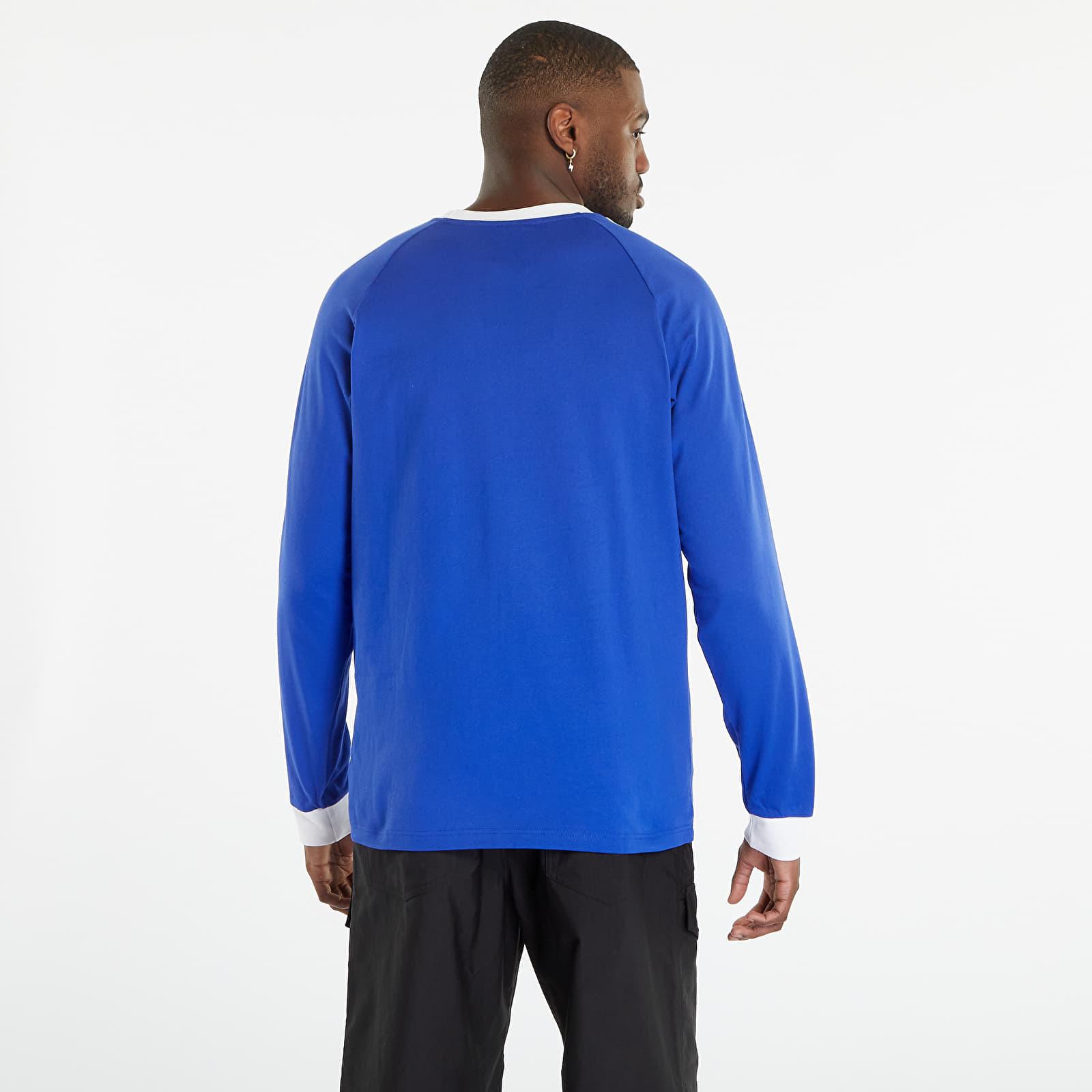 adidas Originals Adidas Adicolor Classics 3-stripes Long Sleeve T-shirt  Semi Lucid Blue for Men | Lyst