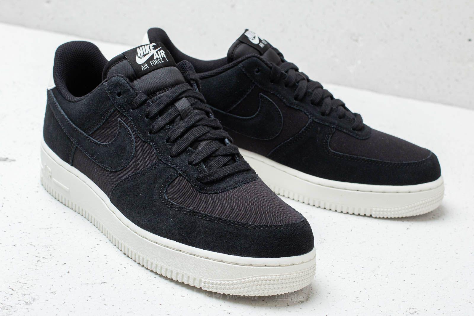 air force 1 suede black and white