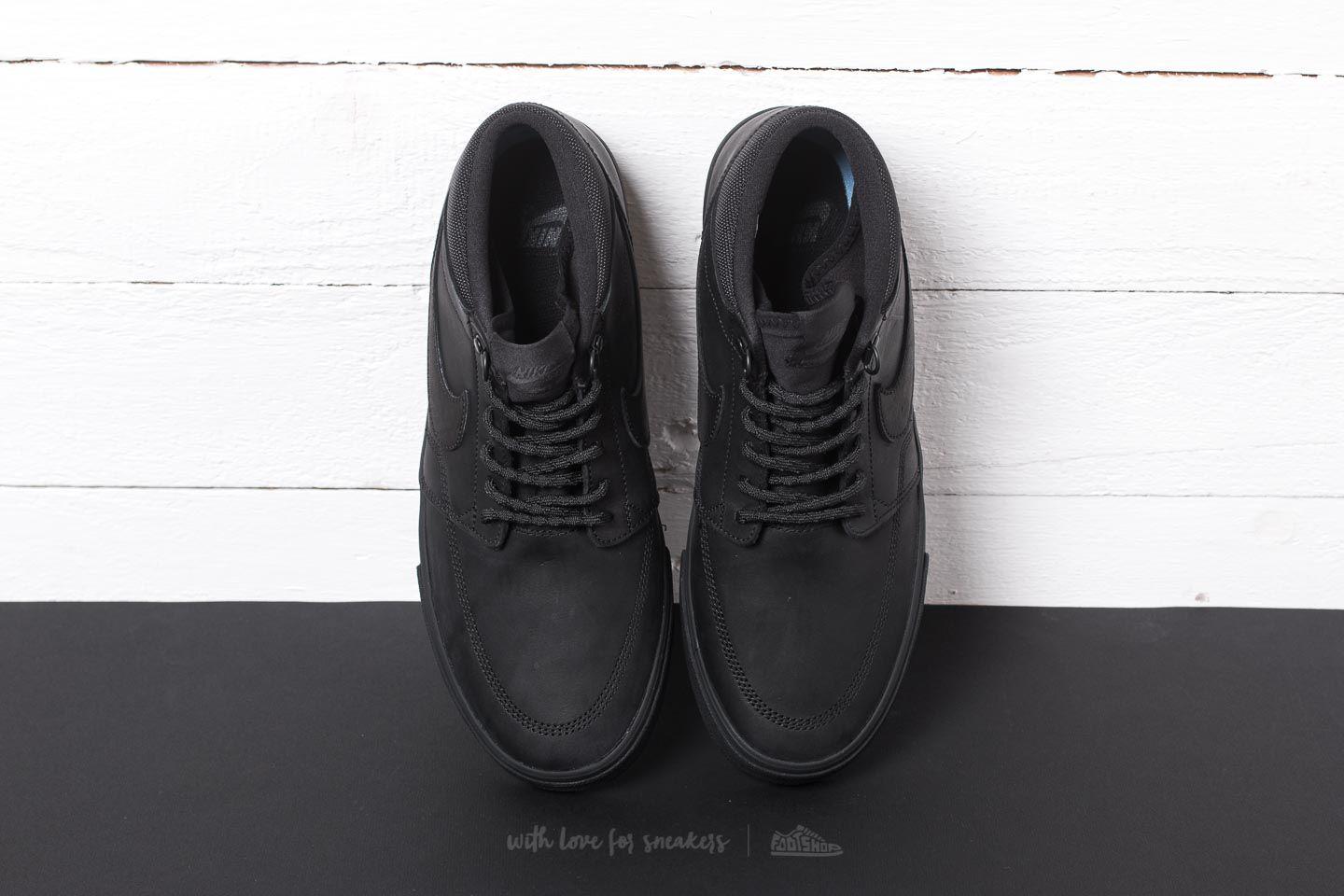 nike portmore mid black