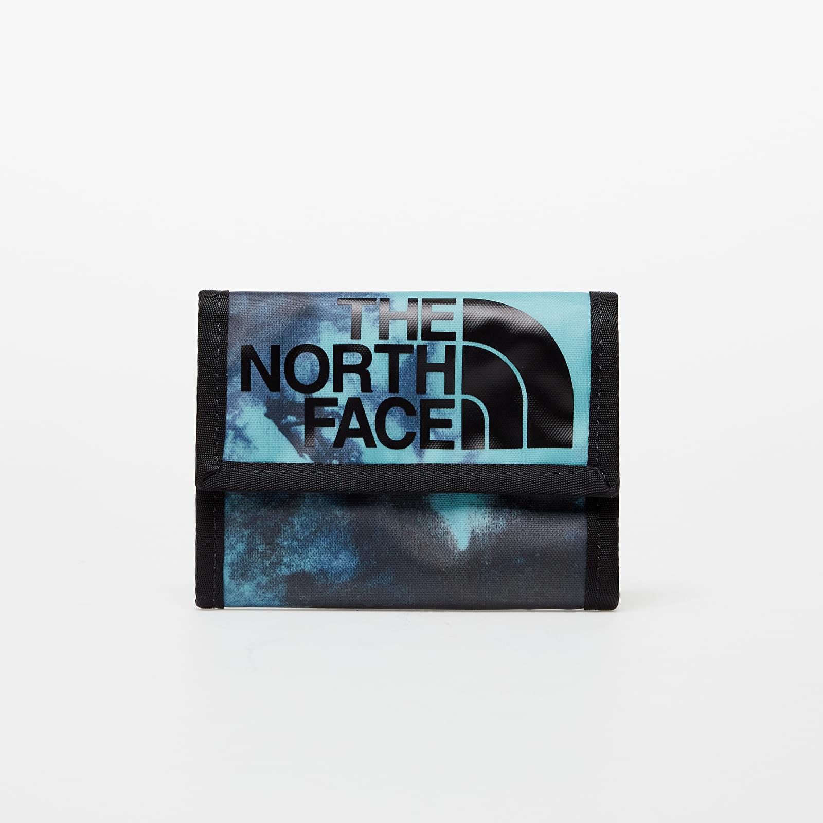 The North Face Base Camp Wallet Wasabi Ice Dye Print/ Tnf Black in Green |  Lyst