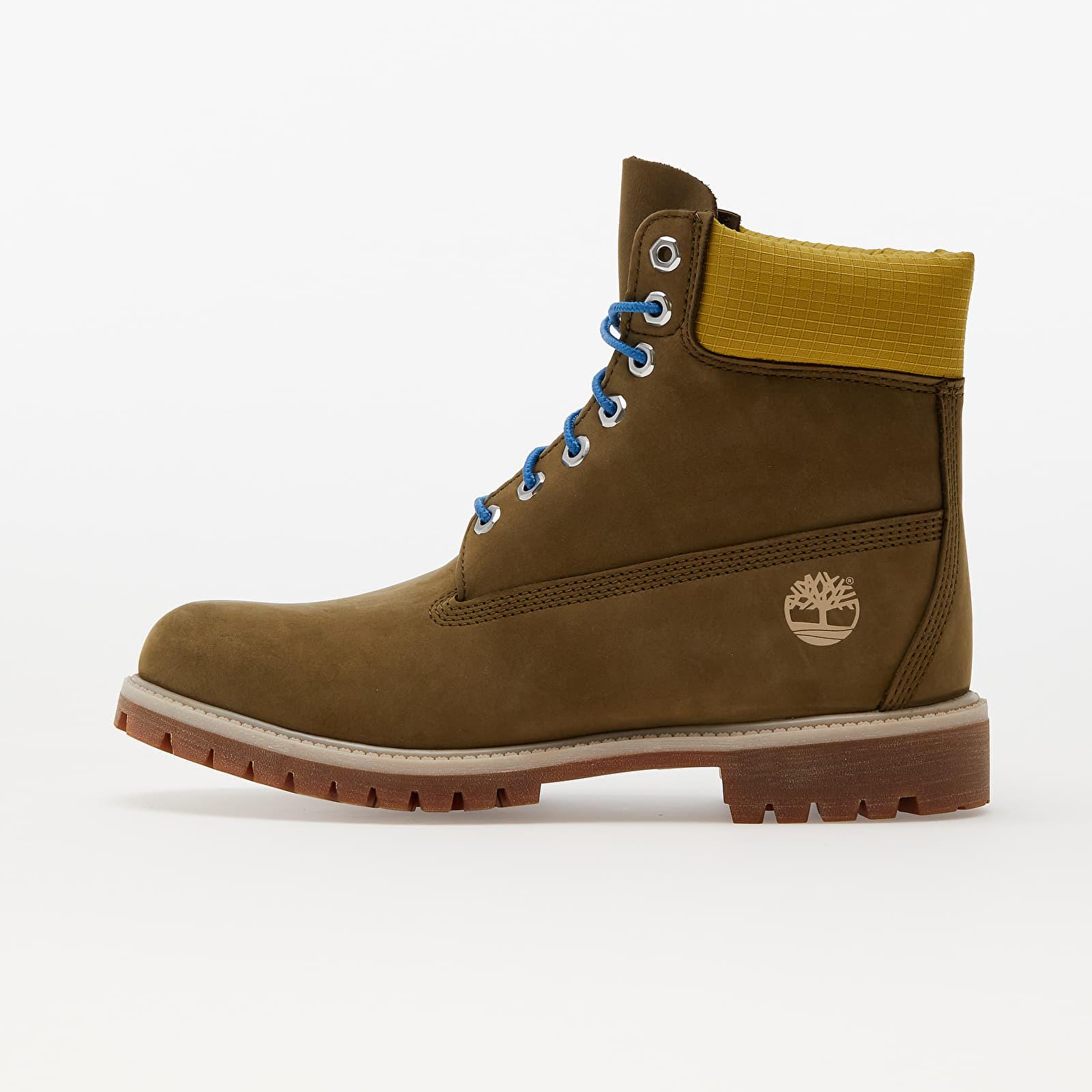 Timberland 6 Inch Premium Boot Military Olive in Brown for Men | Lyst