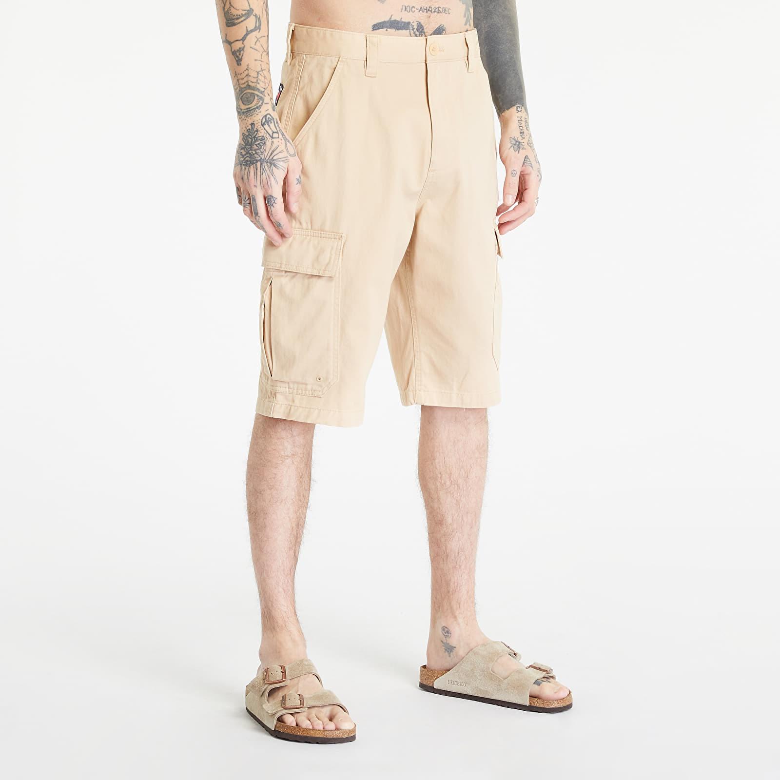 Tommy Hilfiger Aiden Baggy Cargo Shorts Trench in Natural for Men | Lyst
