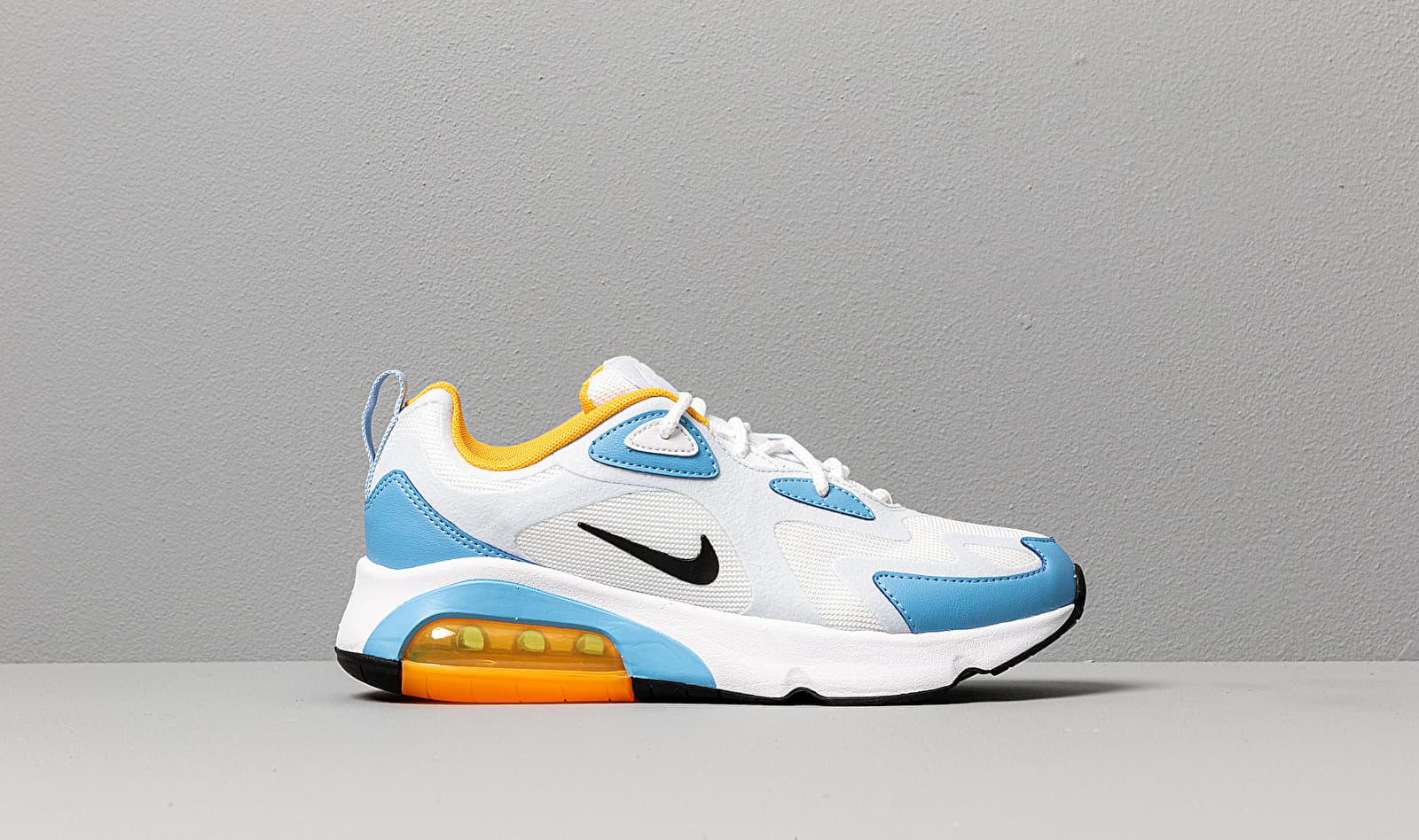 nike air max 200 blue and yellow