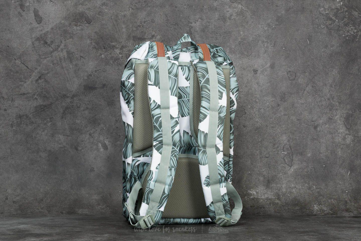 herschel little america black palm