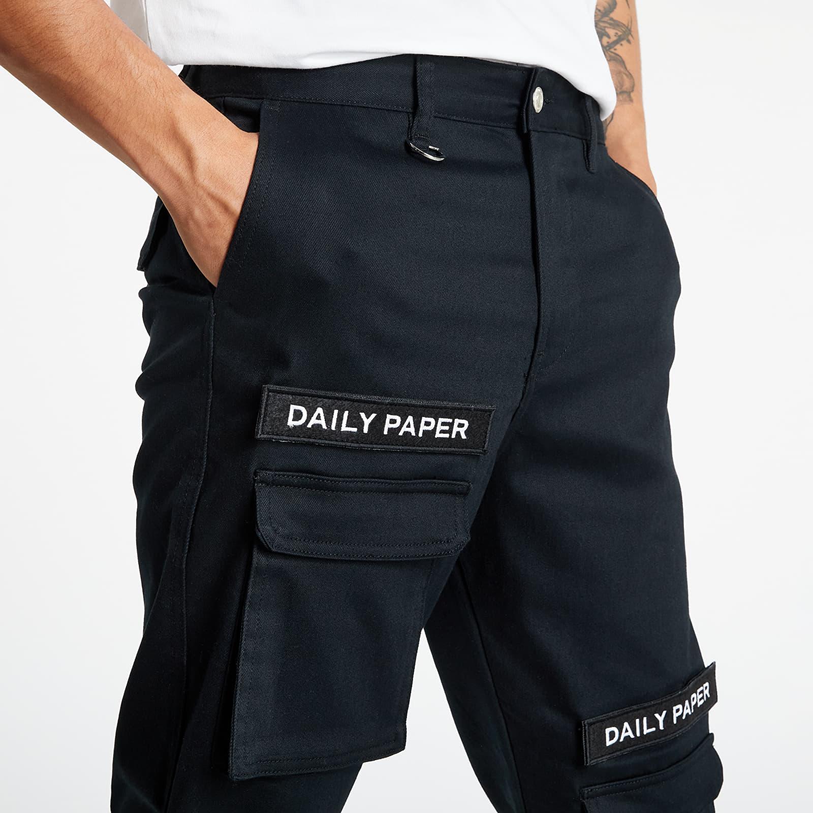 Daily Paper Cargo Pants Black for Men 