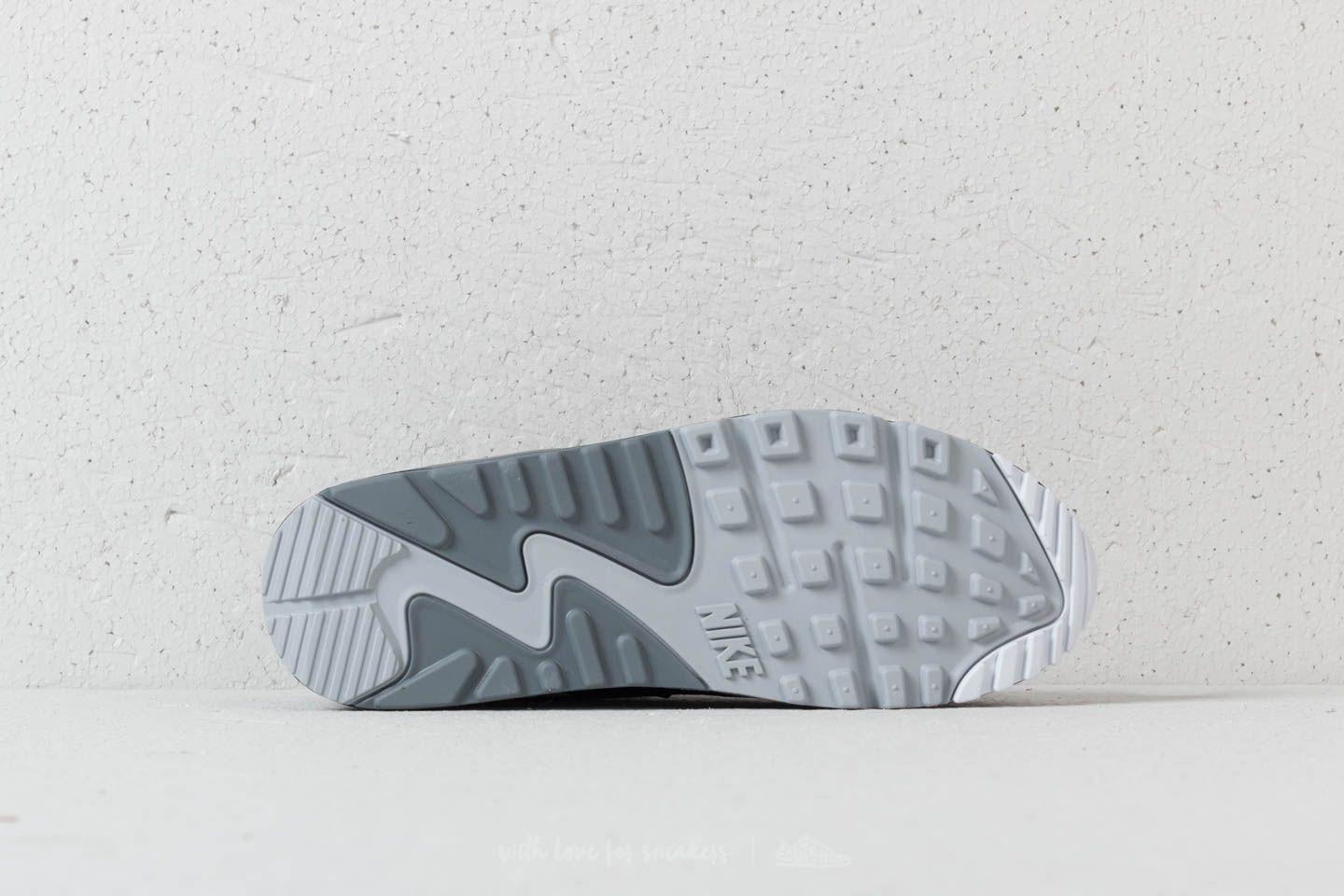 Nike Leather Air Max 90 Essential Black/ Wolf Grey-dark Grey in Gray for  Men | Lyst