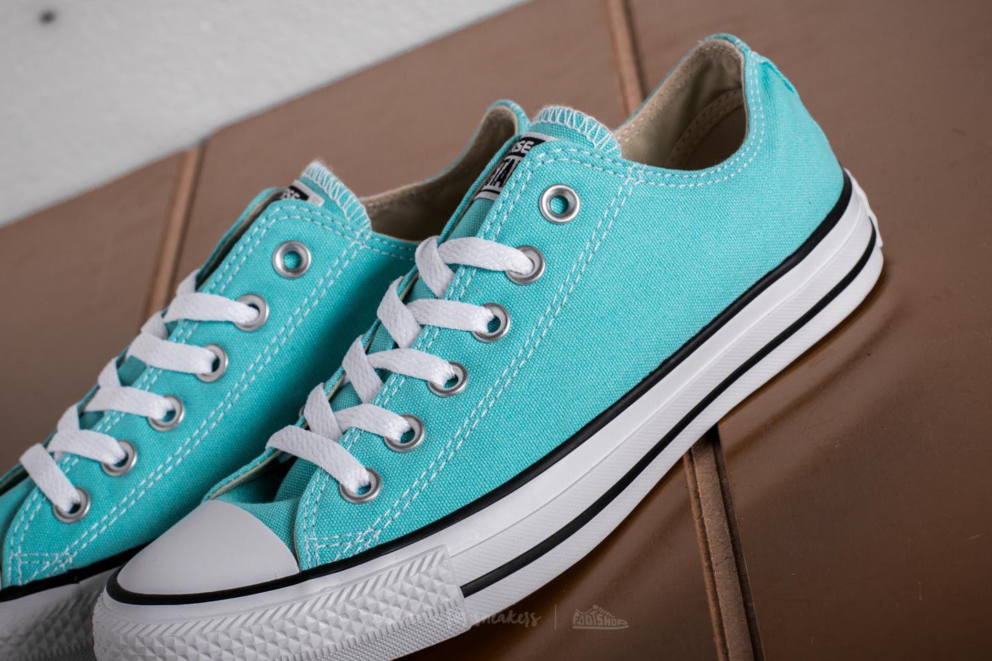 Converse Chuck Taylor All Star Ox Light Aqua in Blue | Lyst