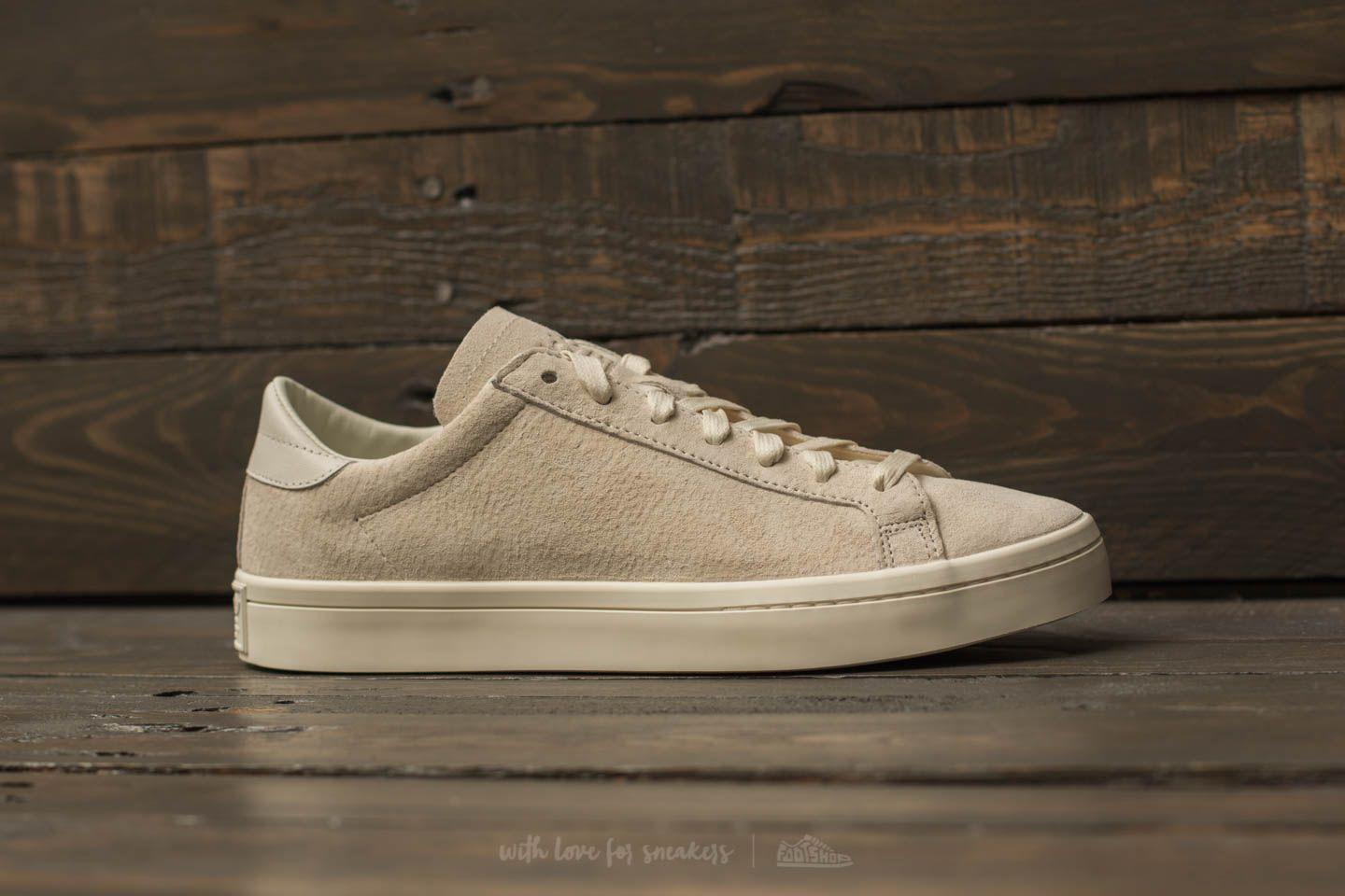 adidas court vantage off white