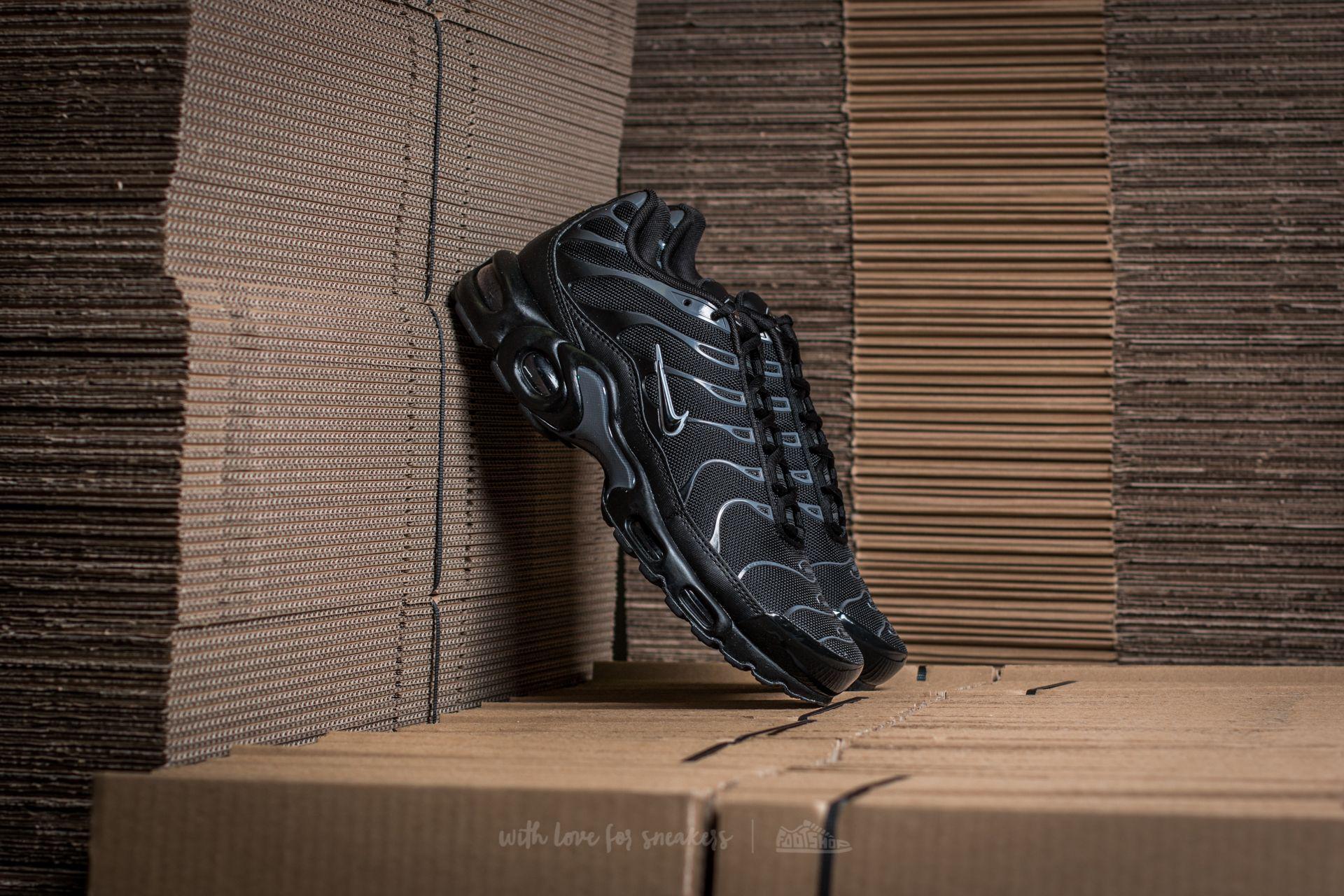 Nike Air Max Plus Black/ Black-pure Platinum for Men | Lyst