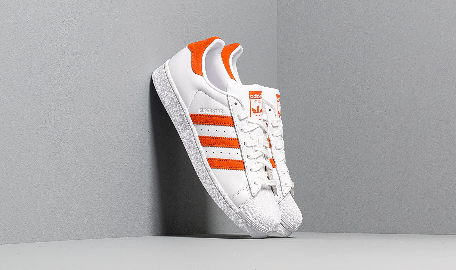 Lyst | Men White for Orange/ White/ Originals Adidas Superstar Ftw adidas Ftw