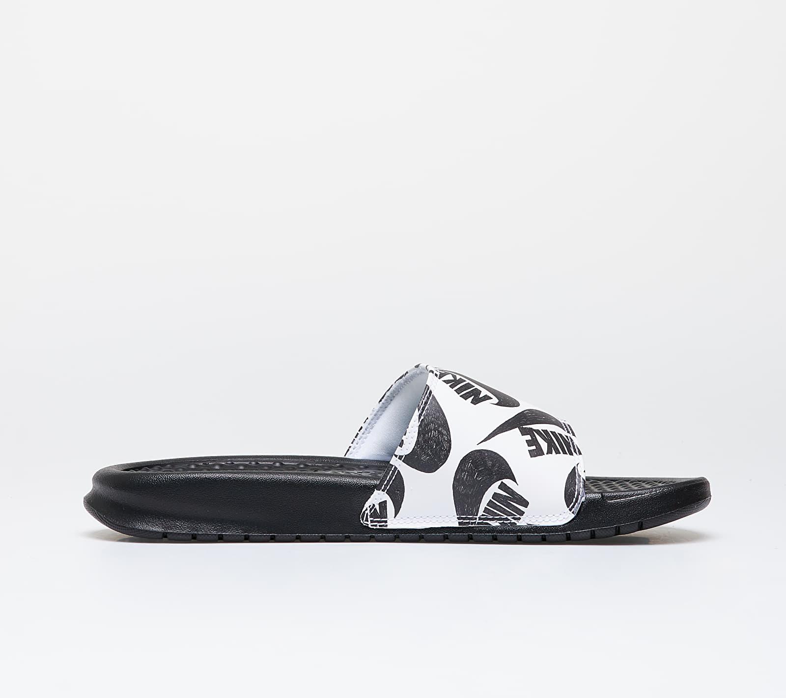 nike benassi jdi print black