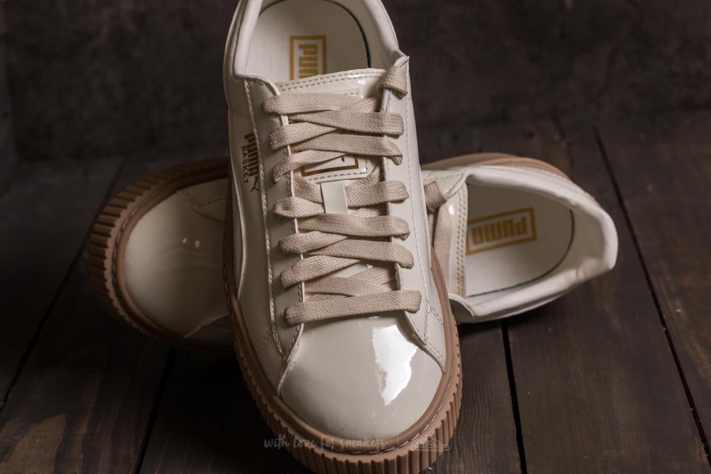 puma basket platform patent marshmallow