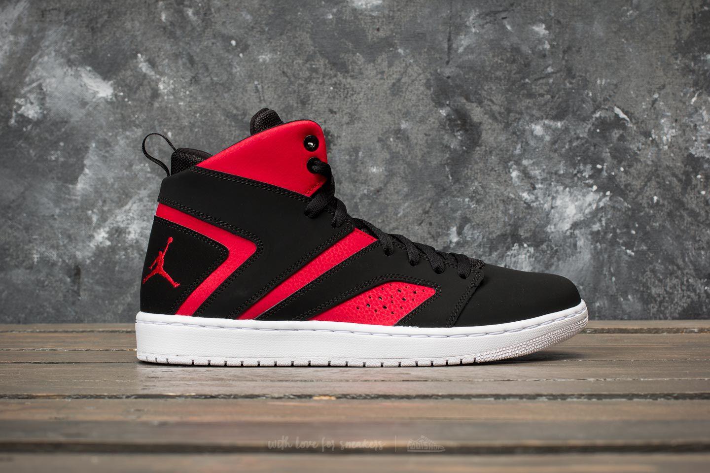jordan flight legend black and red