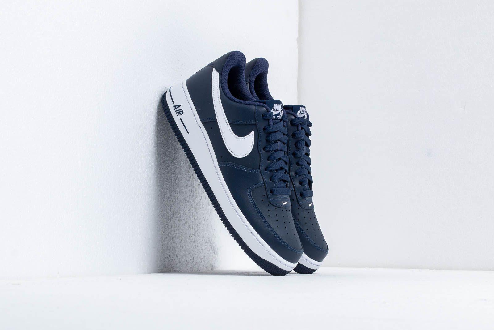 Nike Air Force 1 Midnight Navy/ White-midnight Navy in Blue for Men