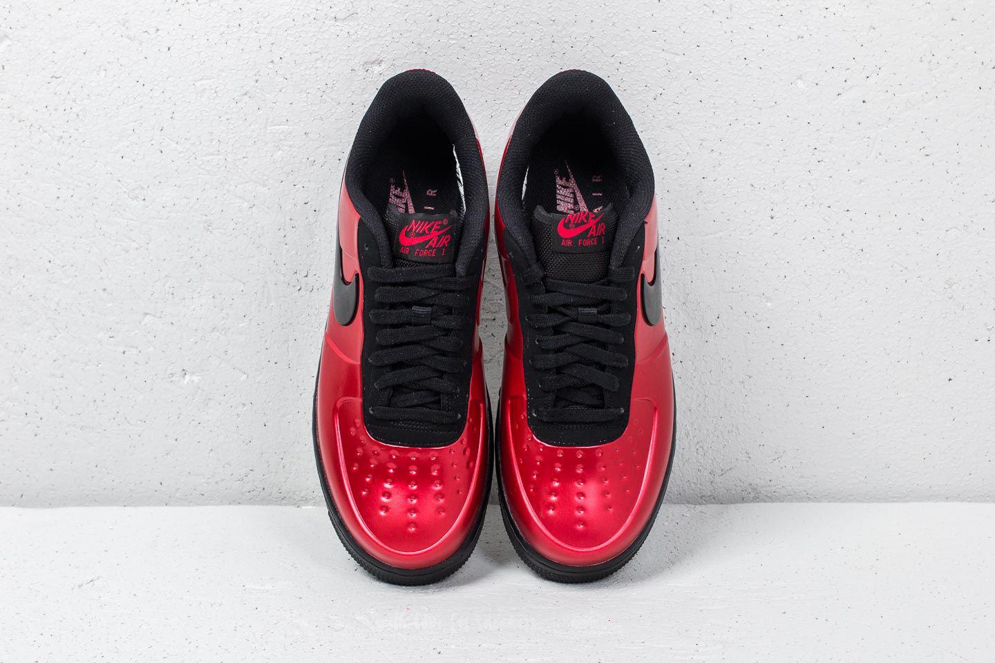 nike air force 1 foamposite pro cup gym red