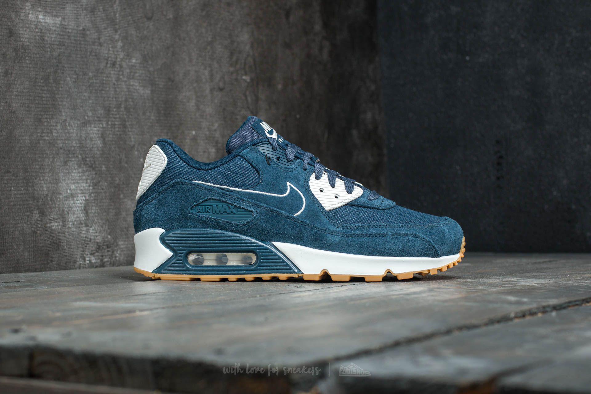 Voorzitter Vol molecuul Nike Air Max 90 Premium Armory Navy/ Armory Navy-sail in Blue for Men | Lyst