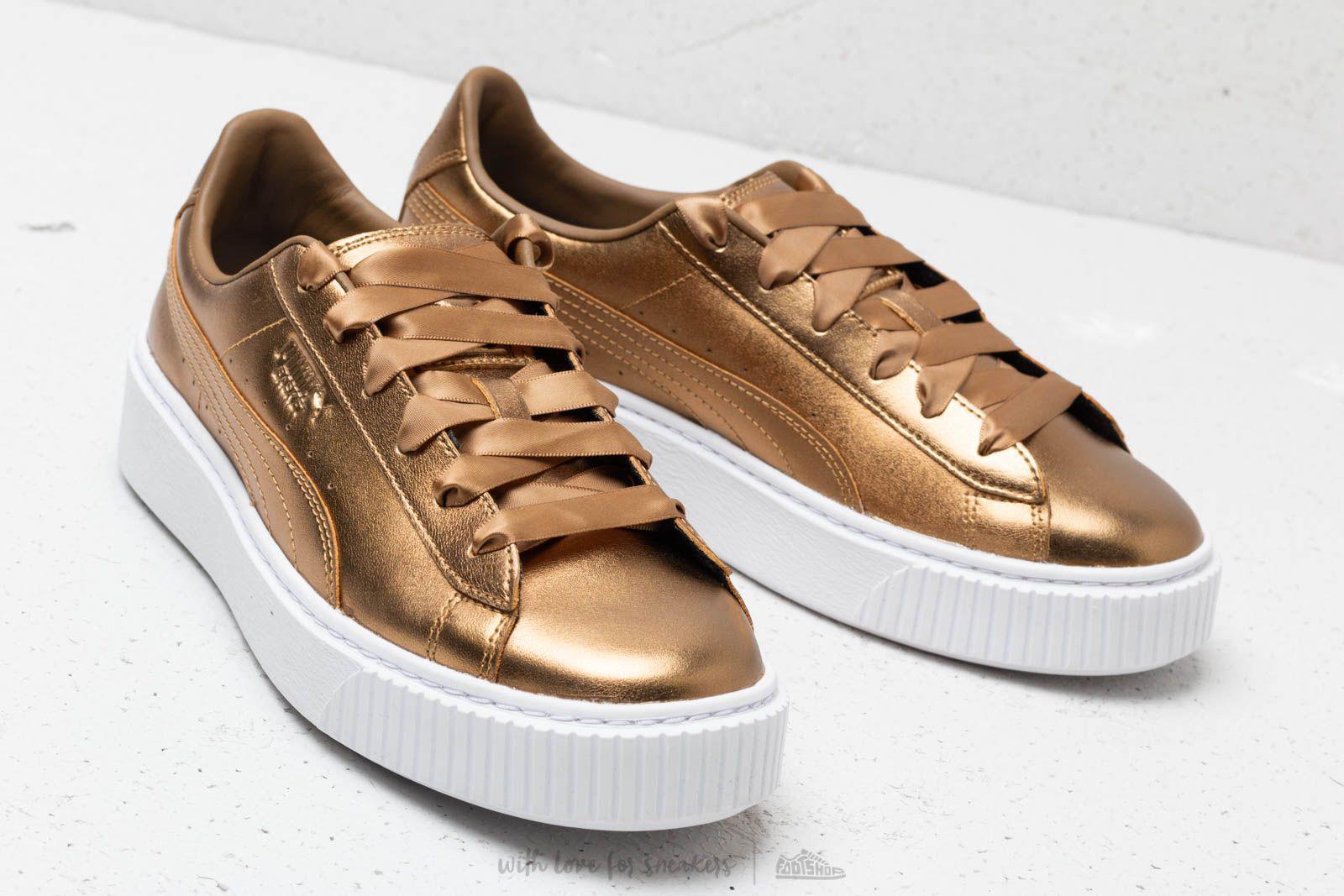 puma basket platform luxe