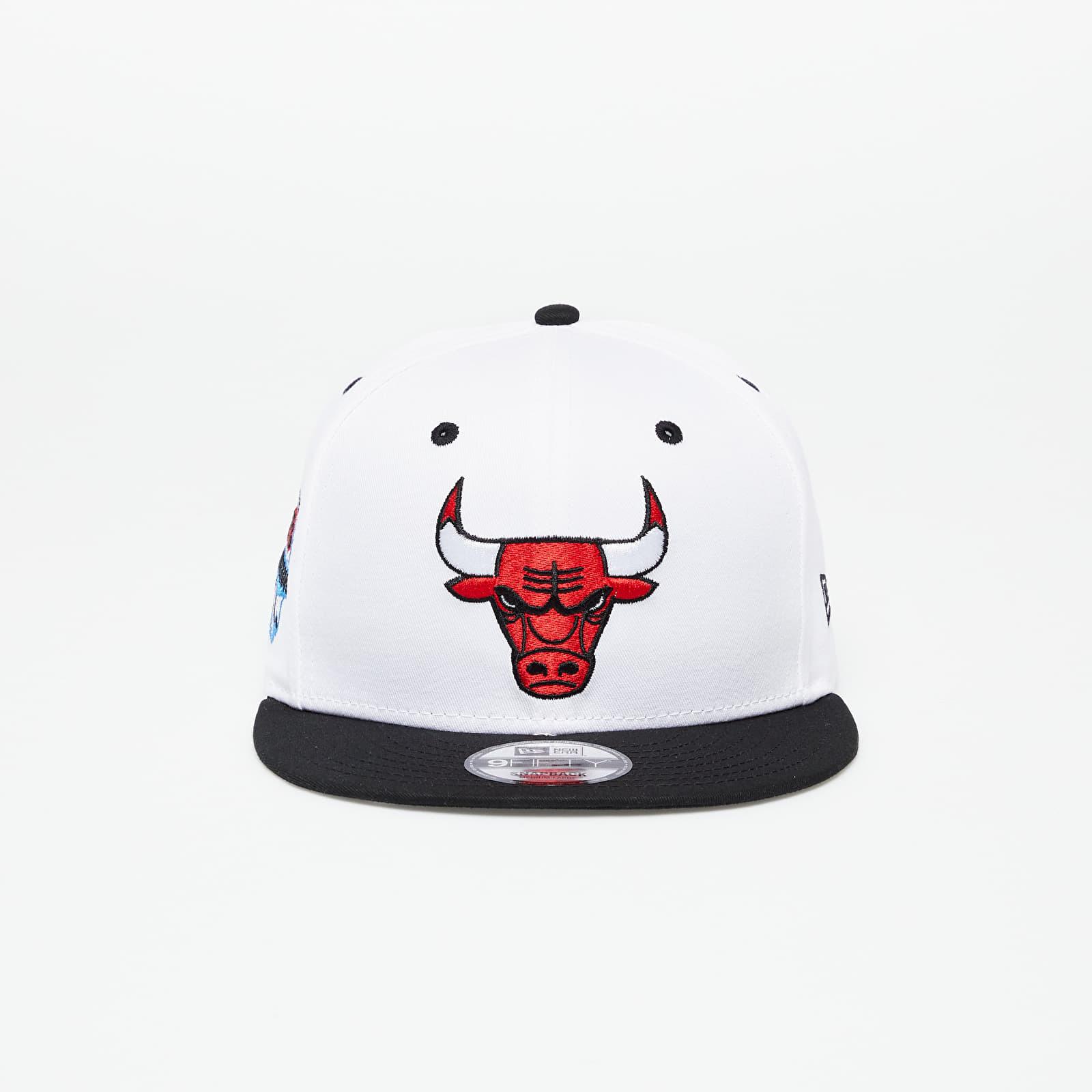 New Era NBA Chicago Bulls Black 9FIFTY Snapback Cap M-L