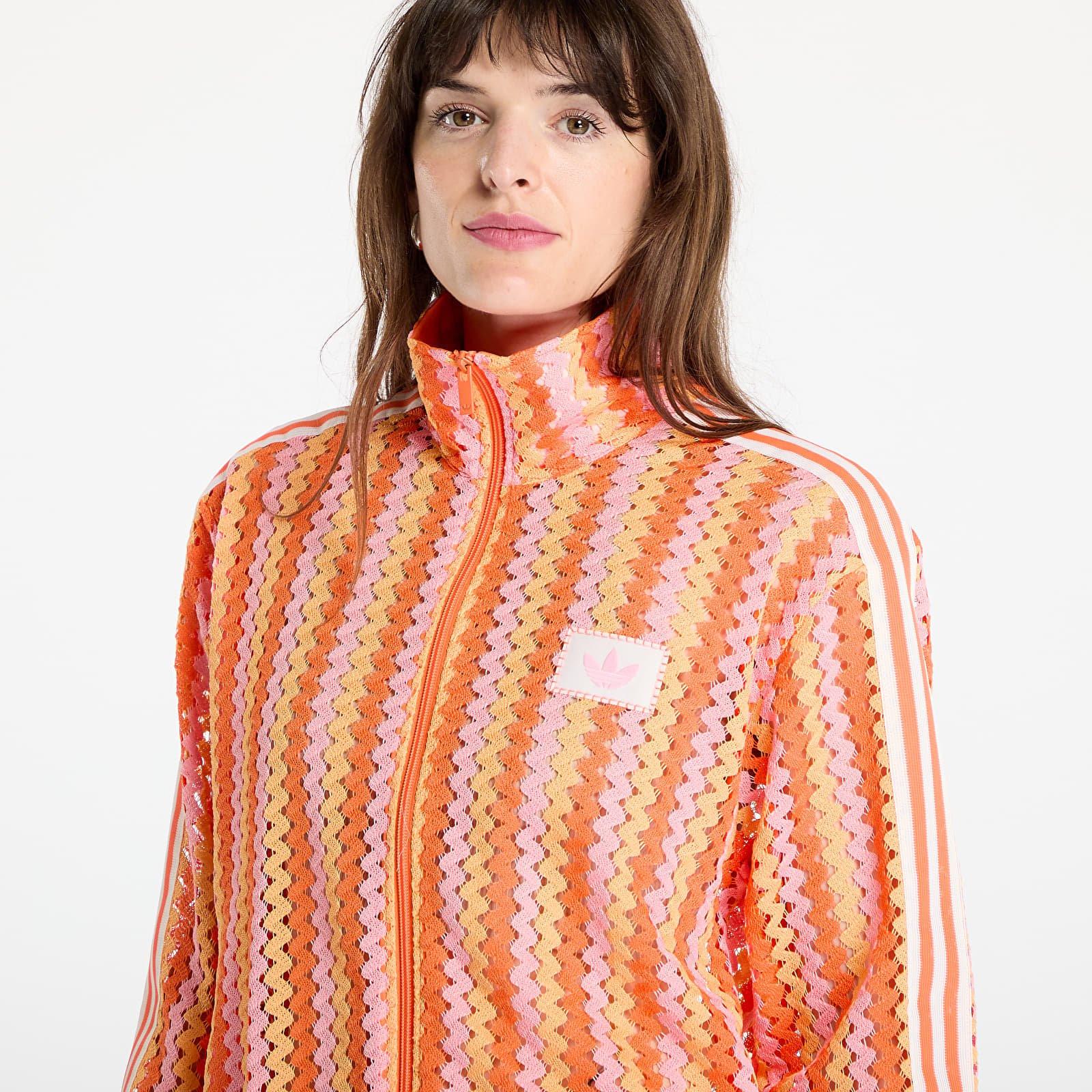 adidas Originals Sweatshirt Summer Glow Firebird Track Top Semi