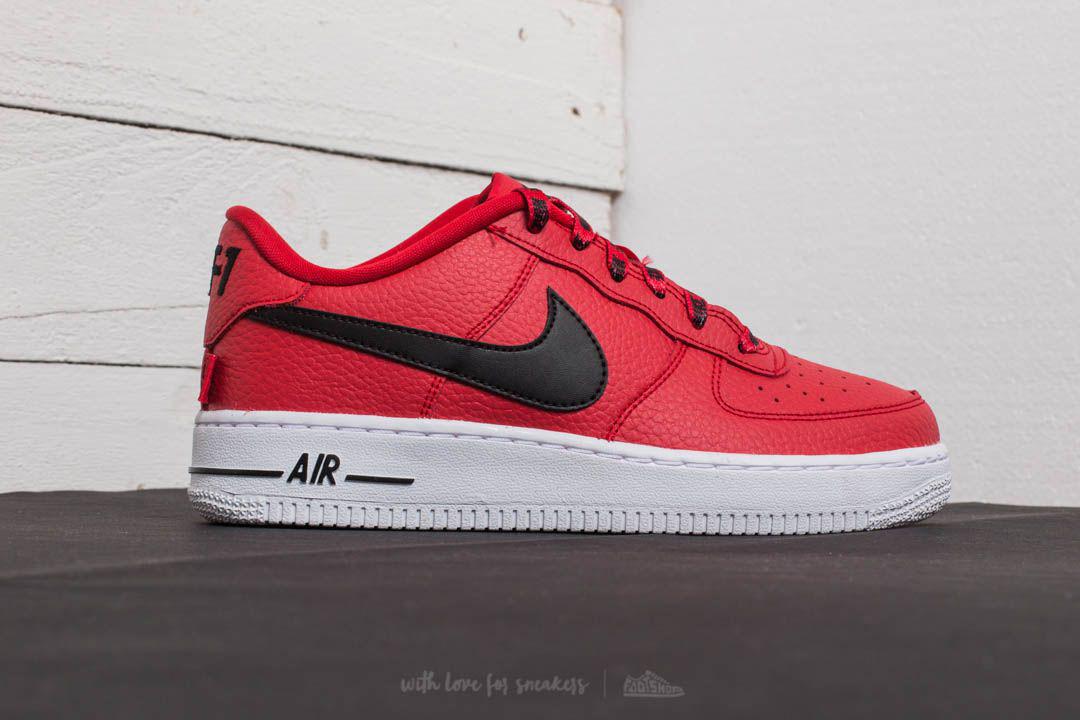 red bottom air force 1 lv8