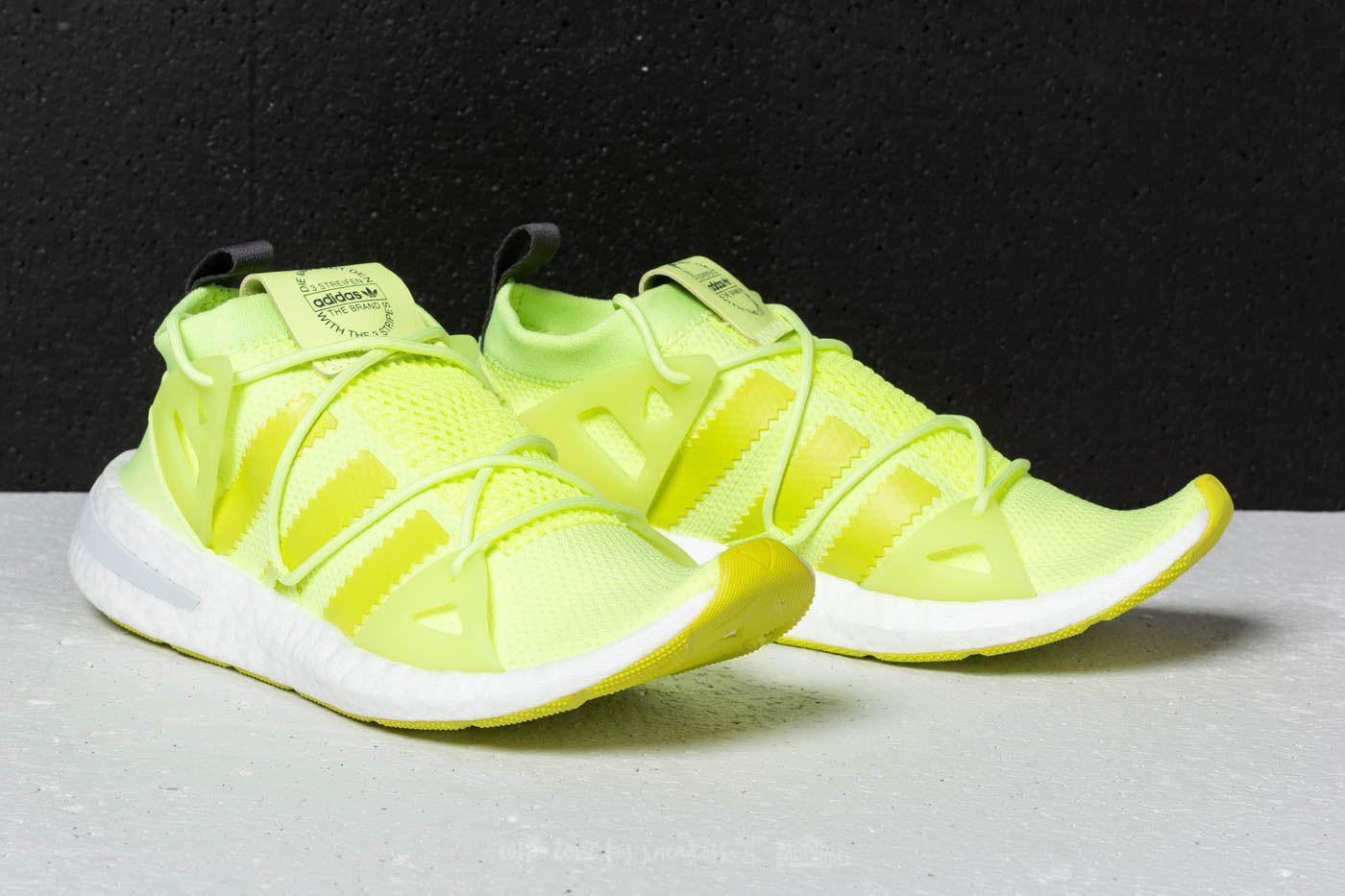 adidas arkyn neon yellow