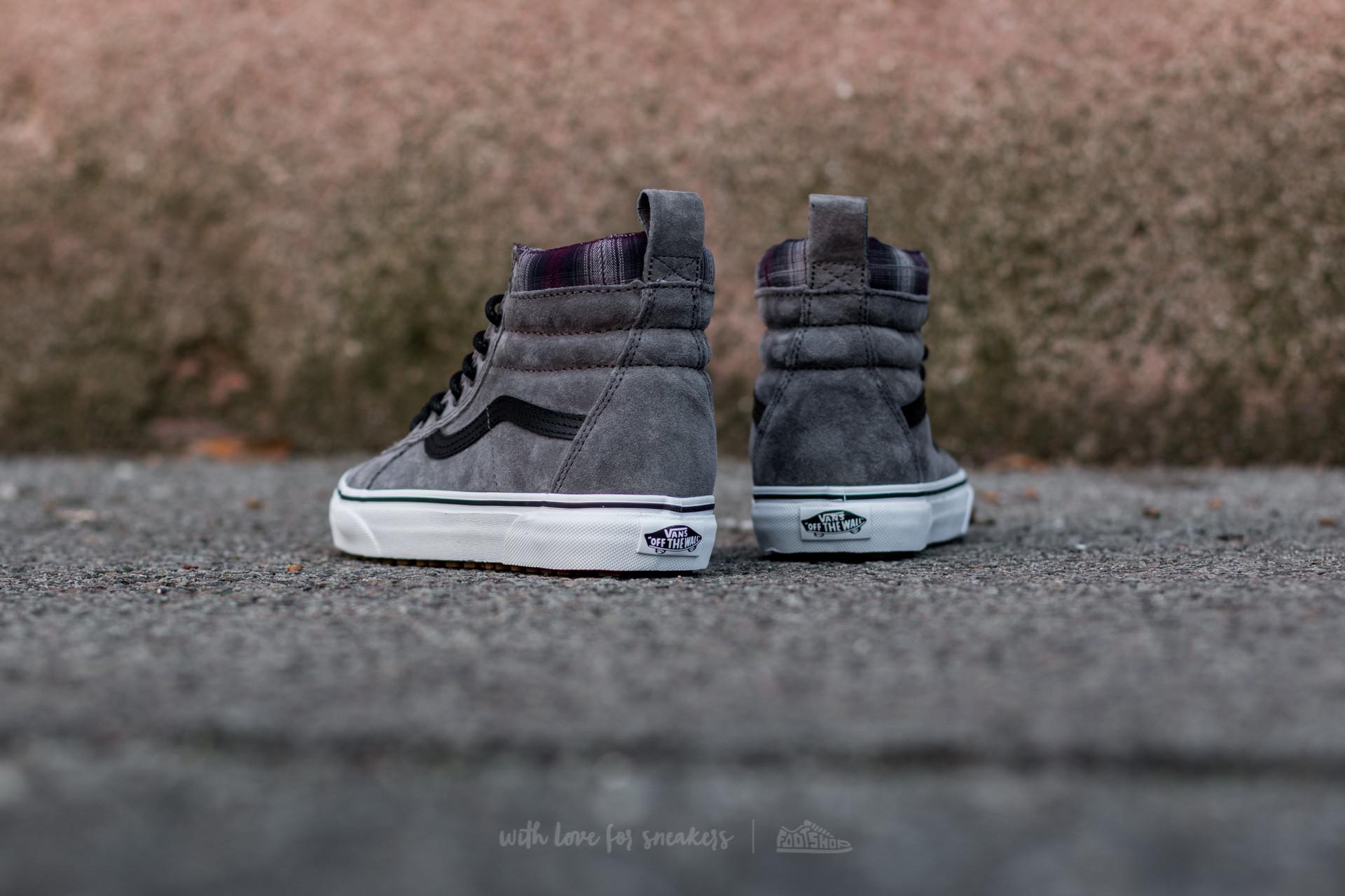 Vans Sk8-hi Mte (mte) Pewter/ Plaid for Men | Lyst