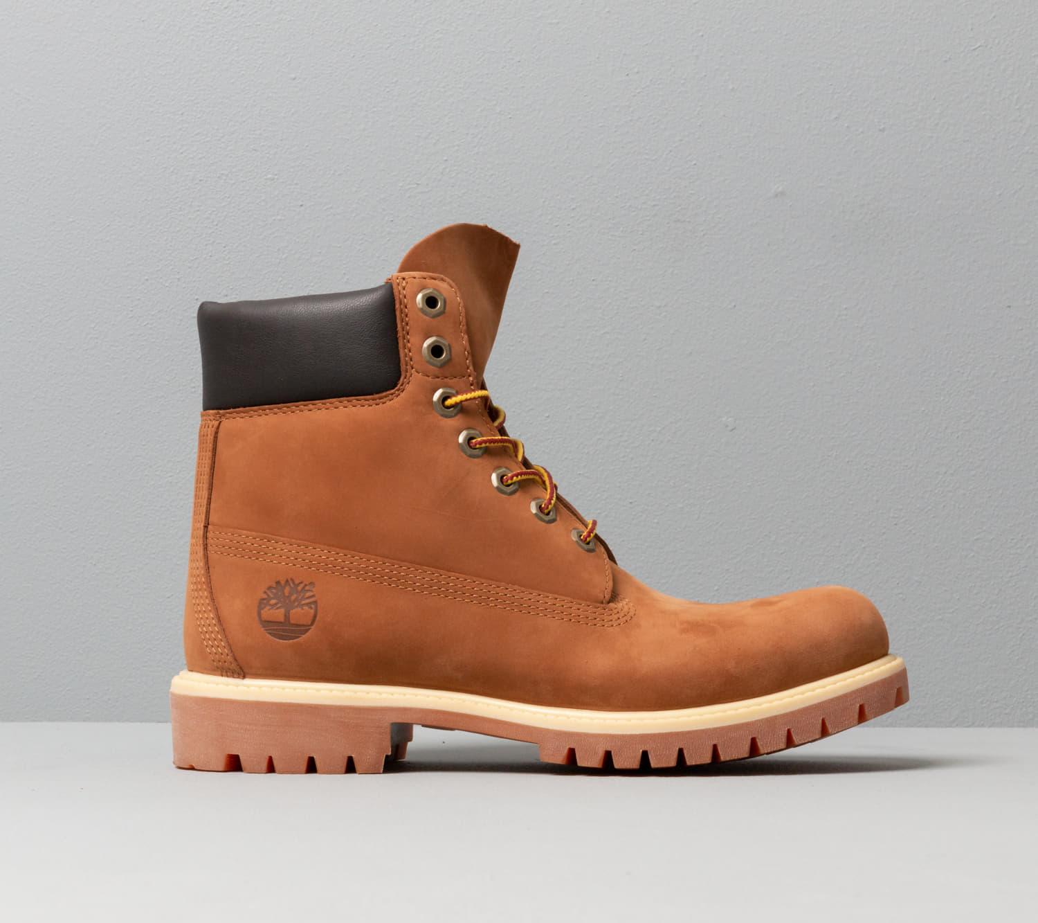 rust orange timberland boots