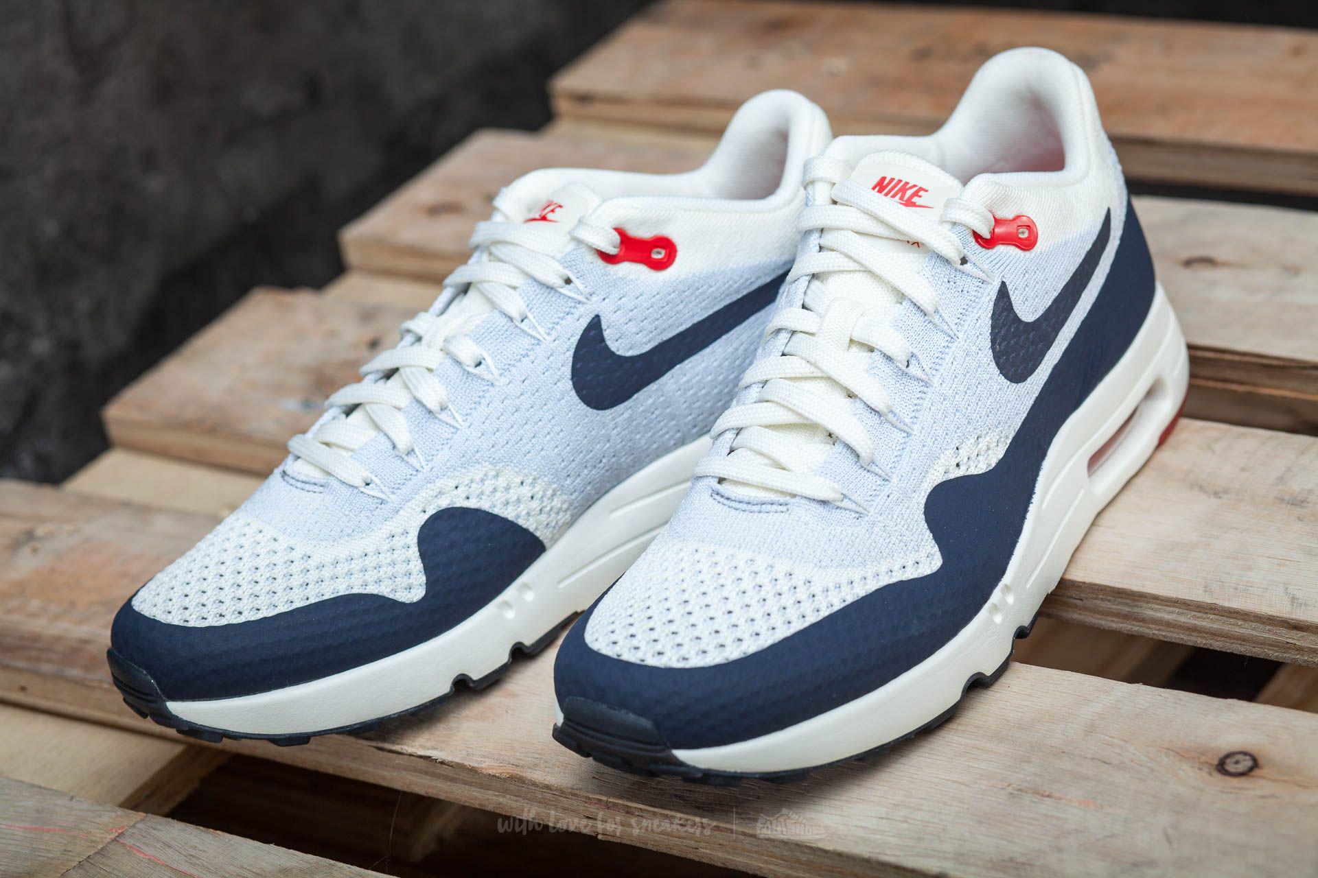 Monastery along Quickly Nike Air Max 1 Ultra 2.0 Flyknit Sail/ Obsidian-wolf Grey in Gray for Men |  Lyst
