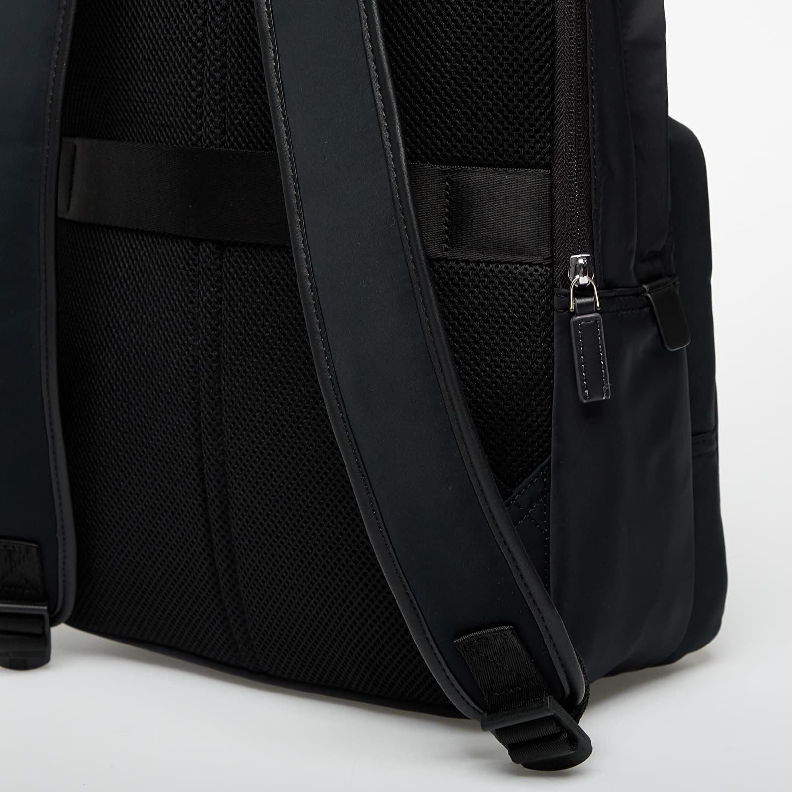 Tommy Hilfiger All Black Nylon Backpack NWOT Lightweight Everyday Bag Tommy Hilfiger School Bags for Men | eBay main image 2