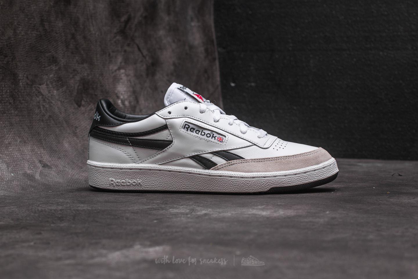 reebok revenge plus black and white