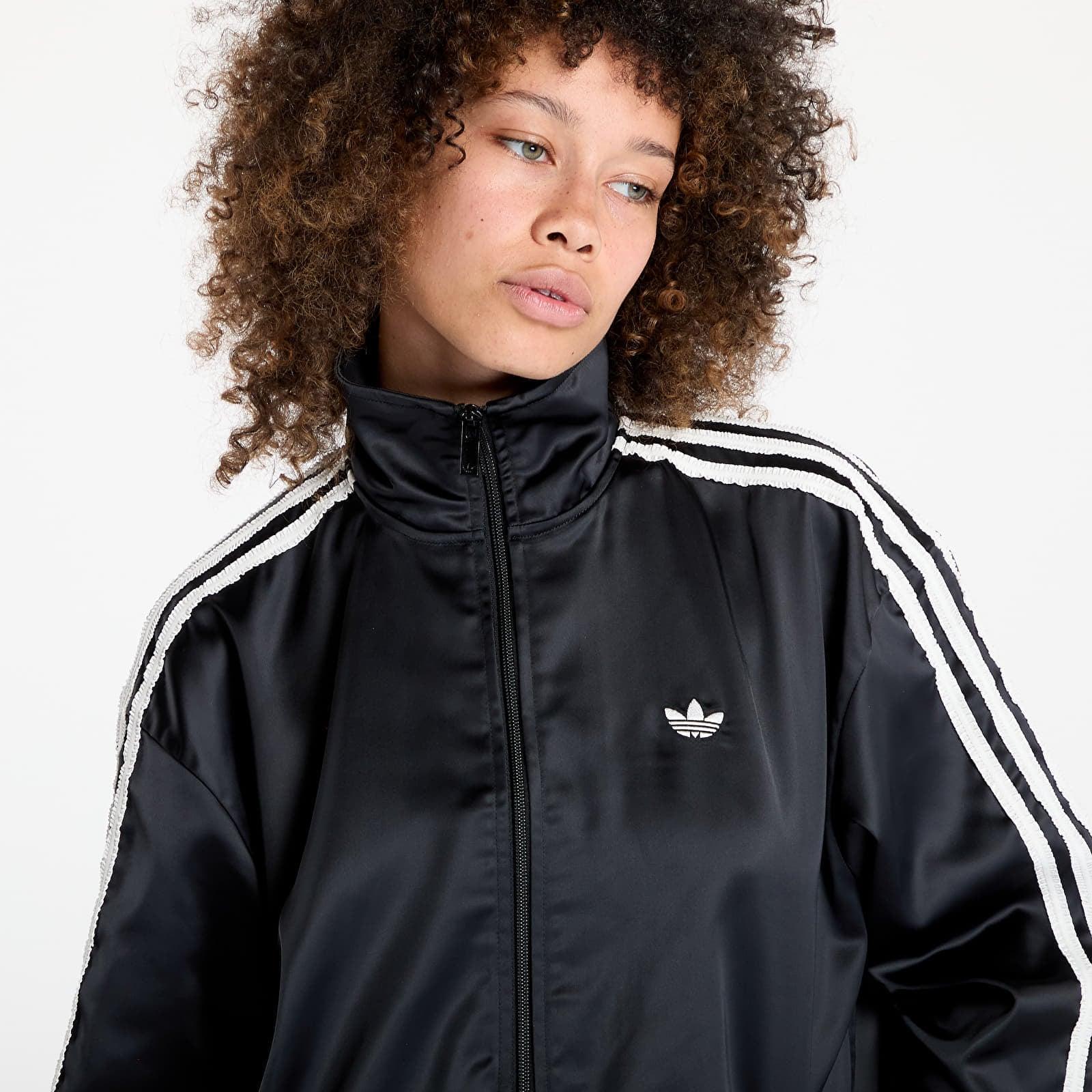 adidas Originals Jacket Satin Firebird Track Top Ruffle 3-Stripes
