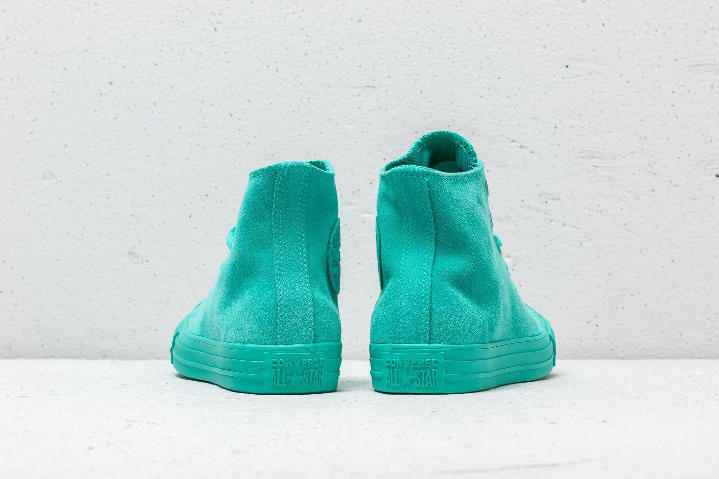 Converse Chuck Taylor All Star Hi Pure Teal/ Pure Teal in Blue | Lyst