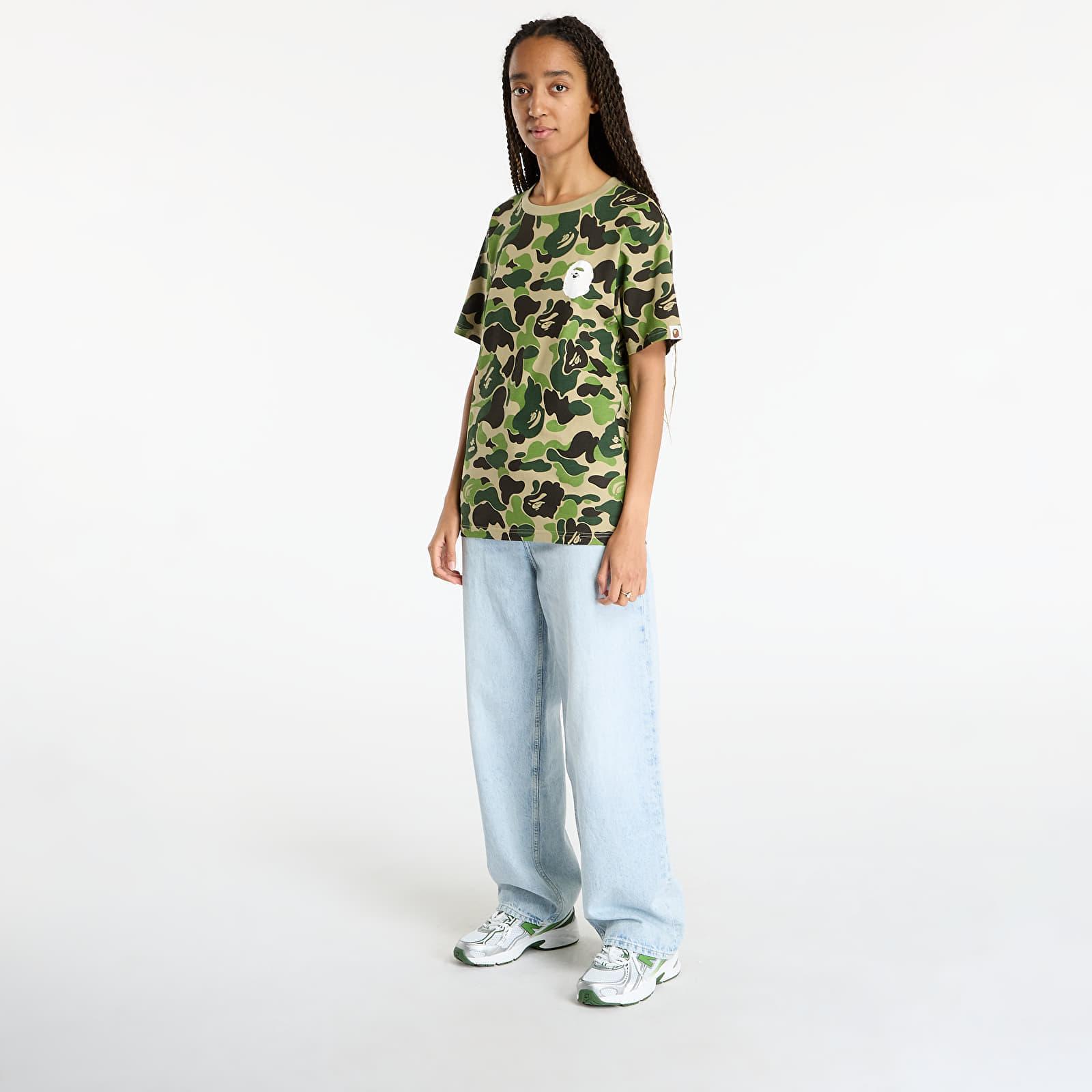 A Bathing Ape T-Shirt Abc Camo Asnka Tee in Green | Lyst