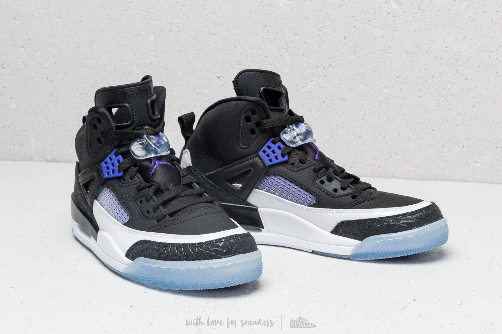 jordan spizike black dark concord white