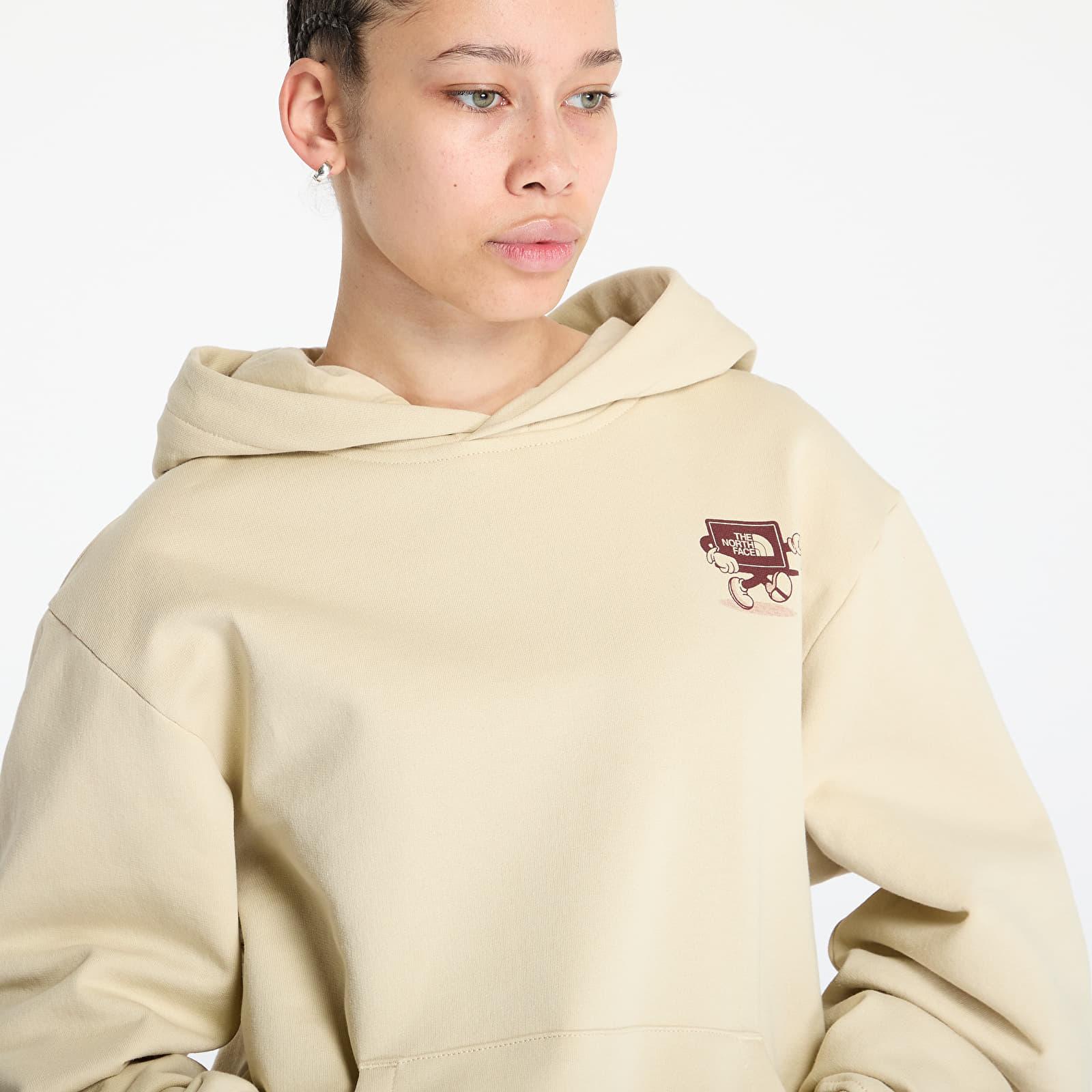 ★THE NORTH FACE★COTTON LOGO RELAXED SWEATSHIRTS スウェット The North Face Sweatshirt Cartoon Logo Relaxed Hoodie in