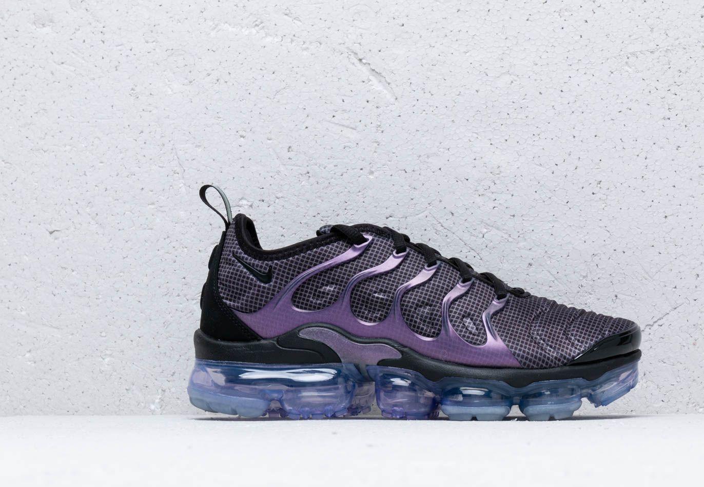 Air - Vapormax Plus - Sneakers nere e viola da Uomo di Nike in Nero | Lyst