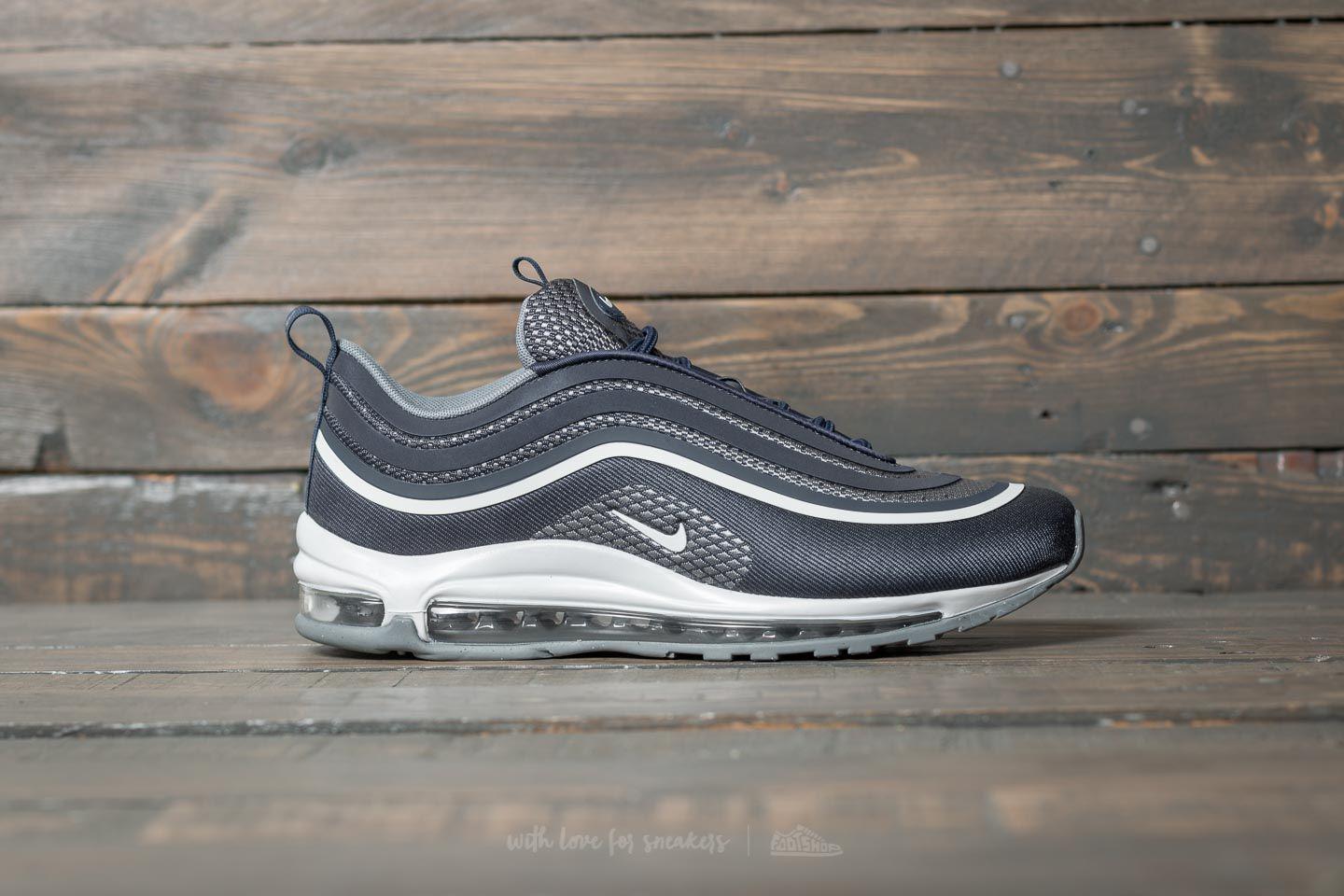 Nike Rubber Air Max 97 Ultra '17 Midnight Navy/ White-cool Grey in Gray for  Men - Lyst