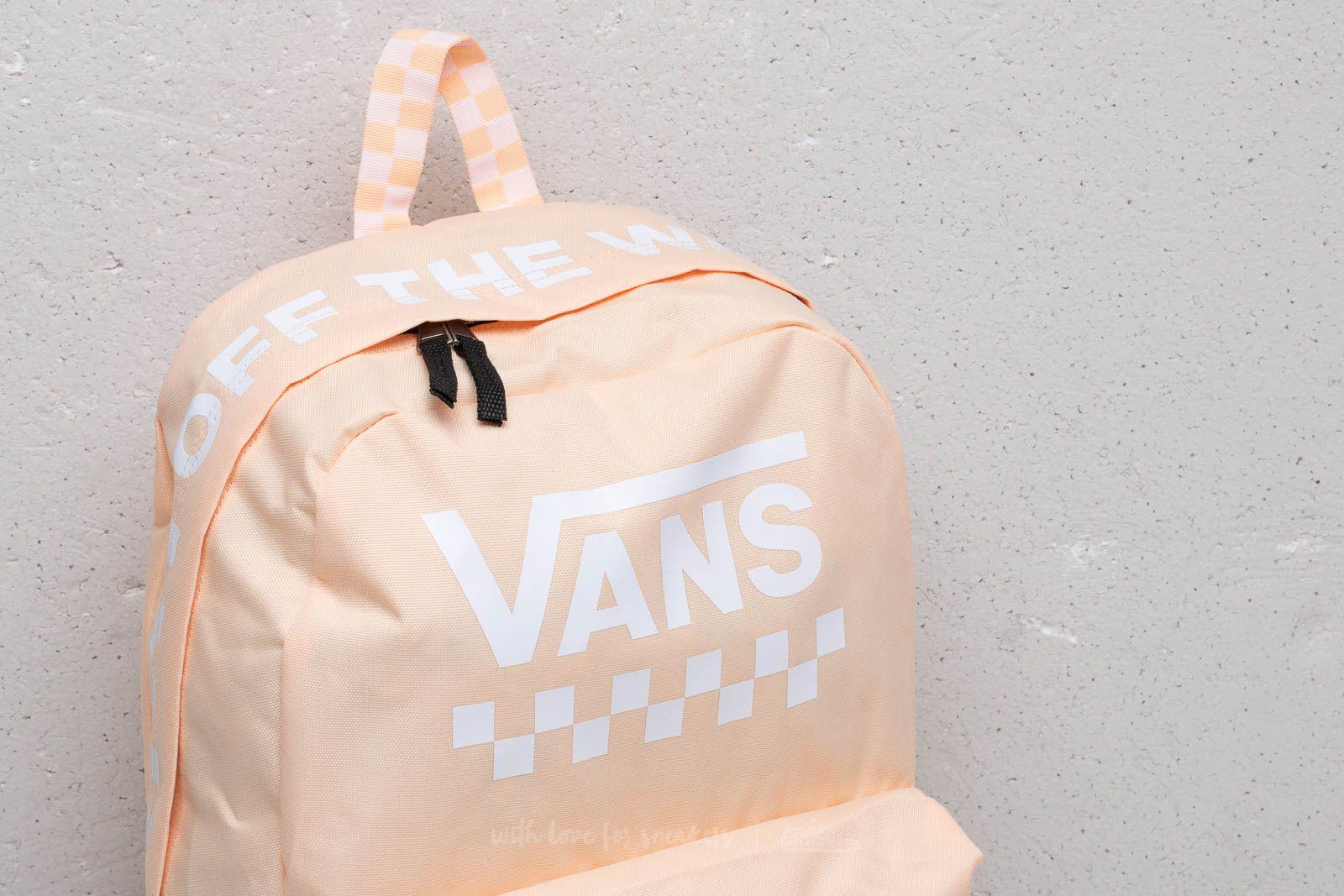 bleached apricot vans backpack