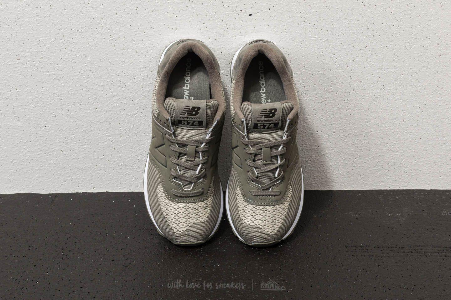 New Balance Rubber 574 Military Foliage Green/ Stone Grey in Gray for Men -  Lyst