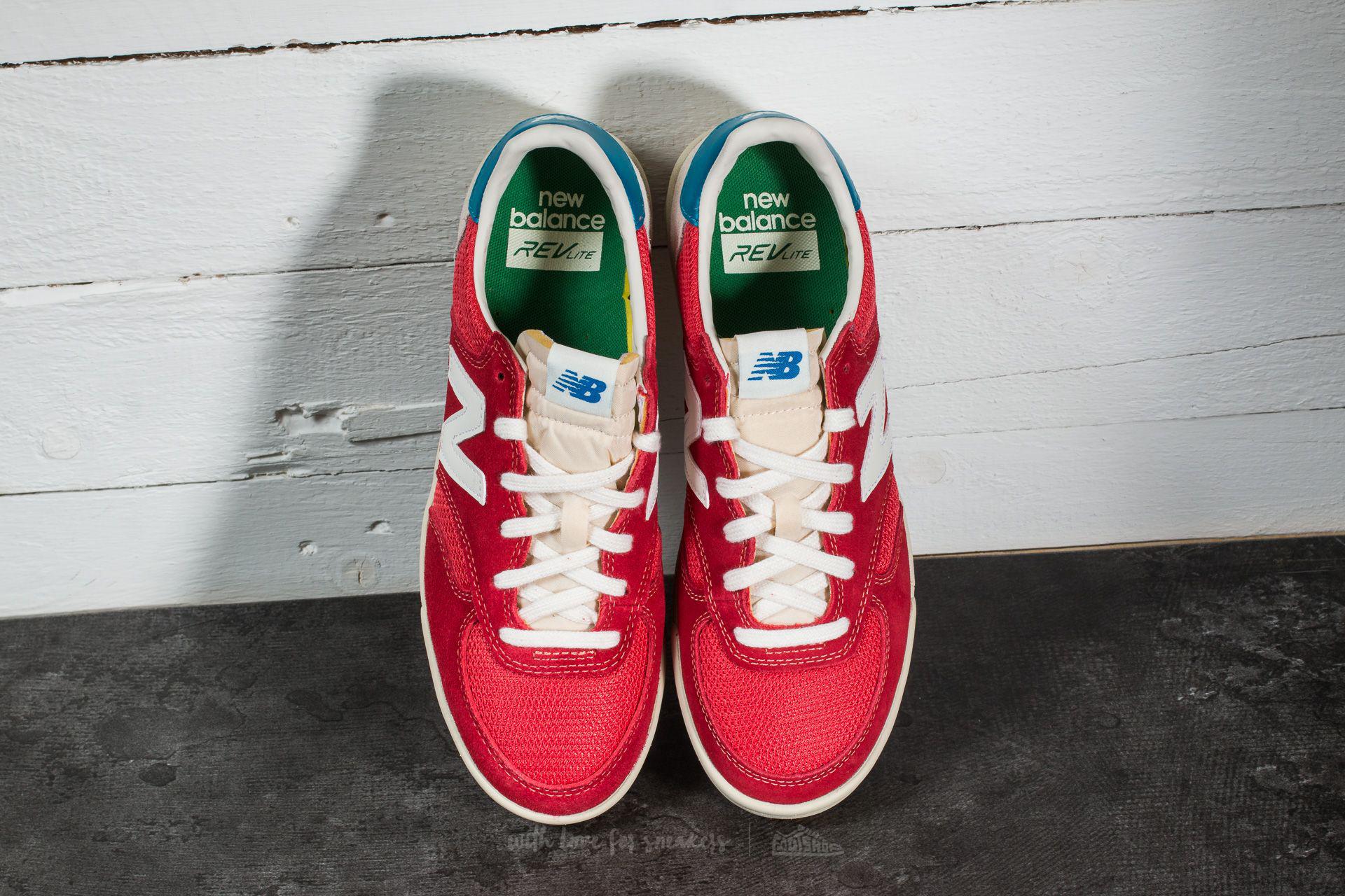 new balance 300 white red