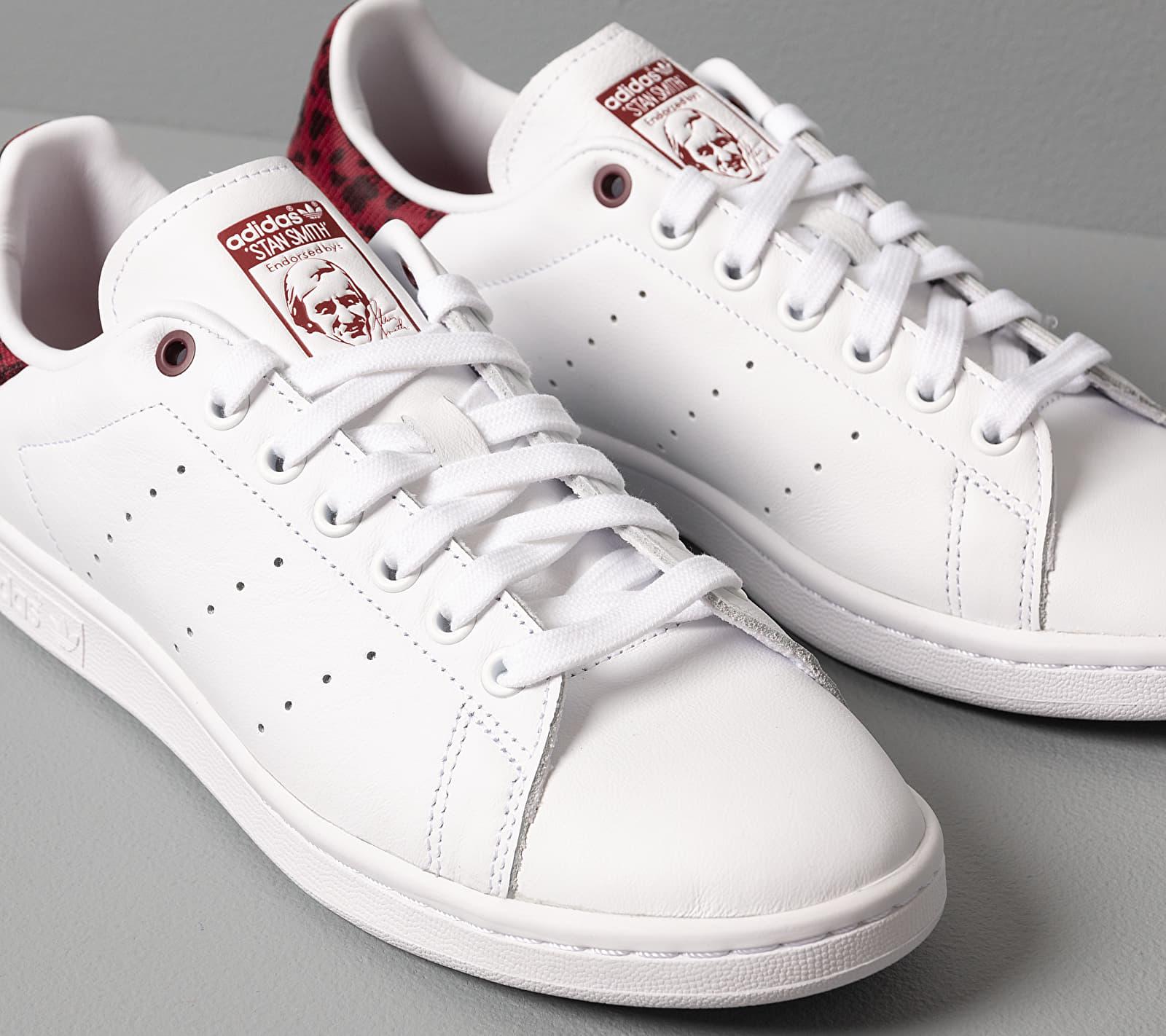 adidas stan smith burgundy
