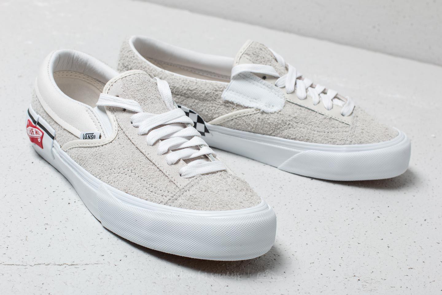 vans cut and paste white