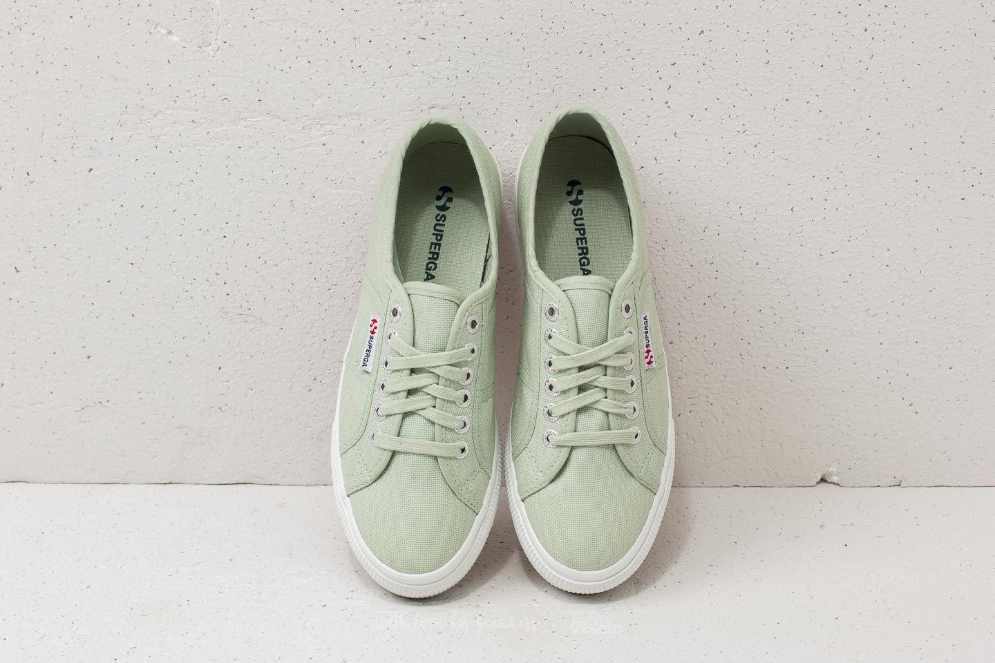 superga flatform mint