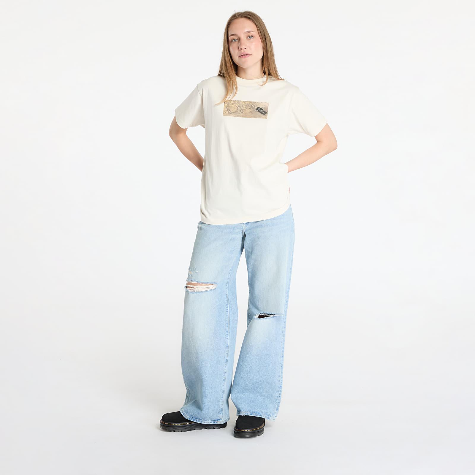【DIME】 Skid T-Shirt / Light Gray DIME SKID TEE - LIGHT GREY - PLA Skateboarding